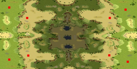 Rendered preview of Desolate Island 4v4
