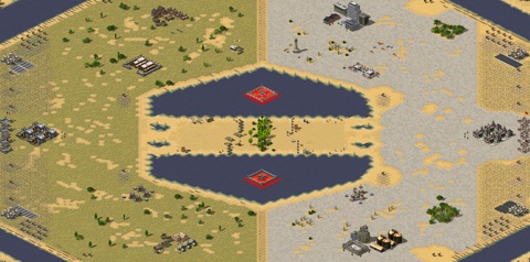 Rendered preview of Soviet vs Allied 4v4