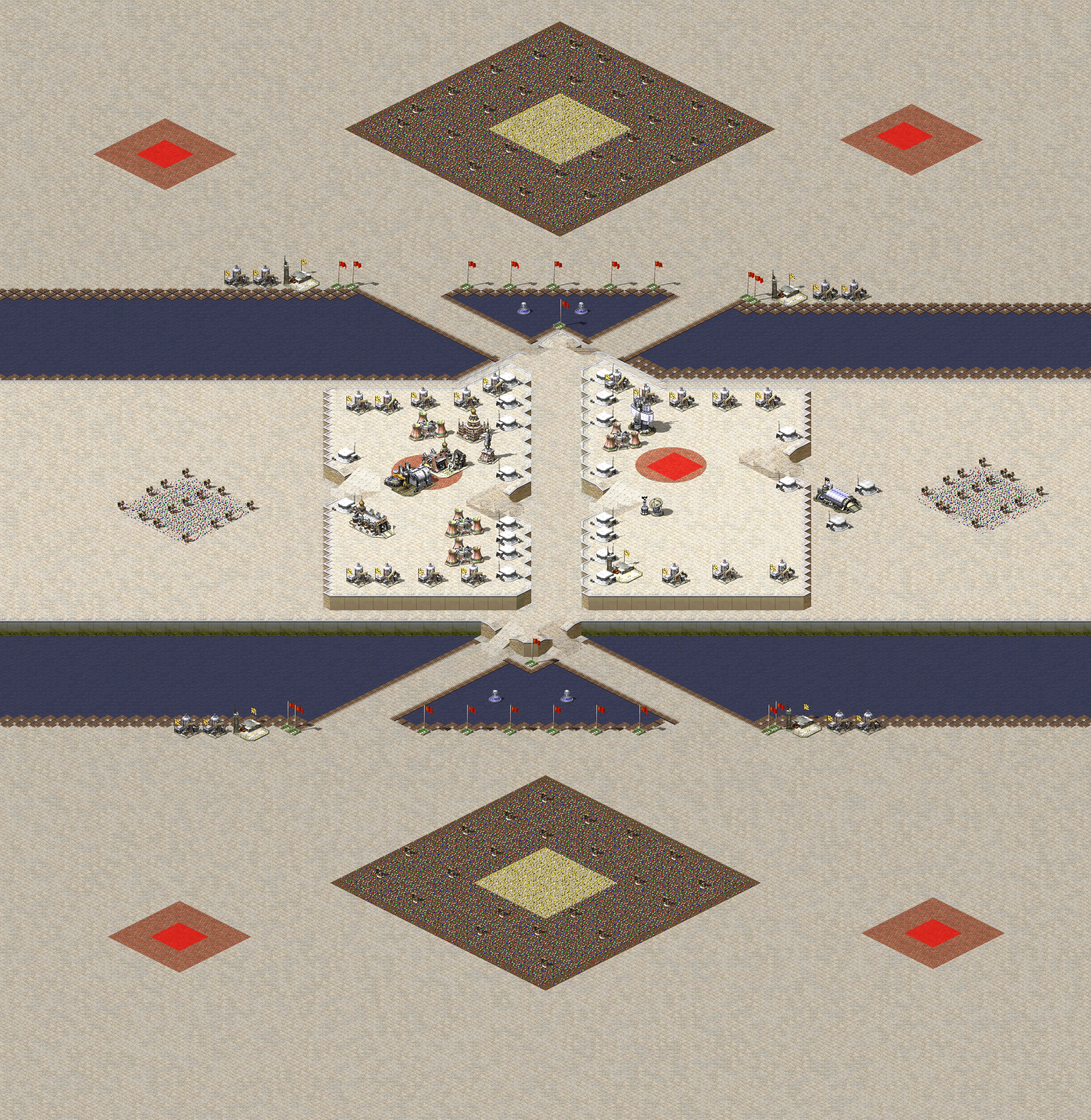 Rendered map: 1v4 Pincer