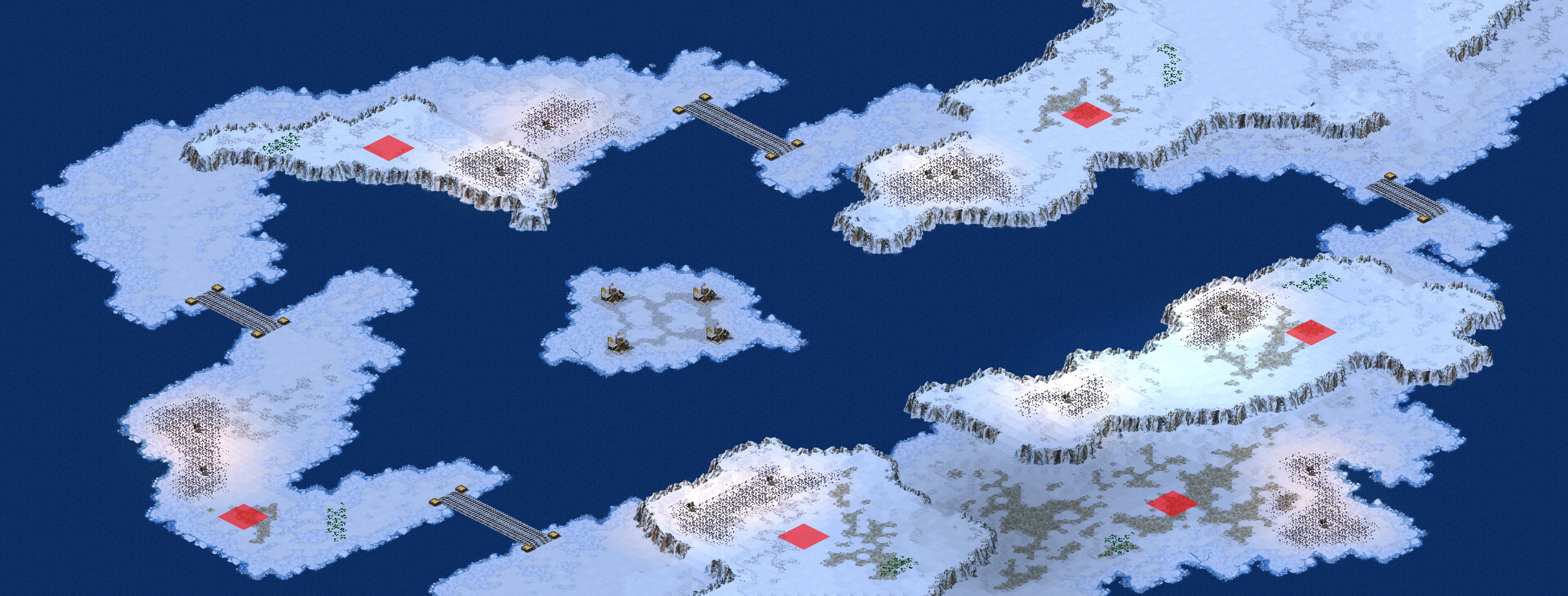 Rendered map: Bering Strait