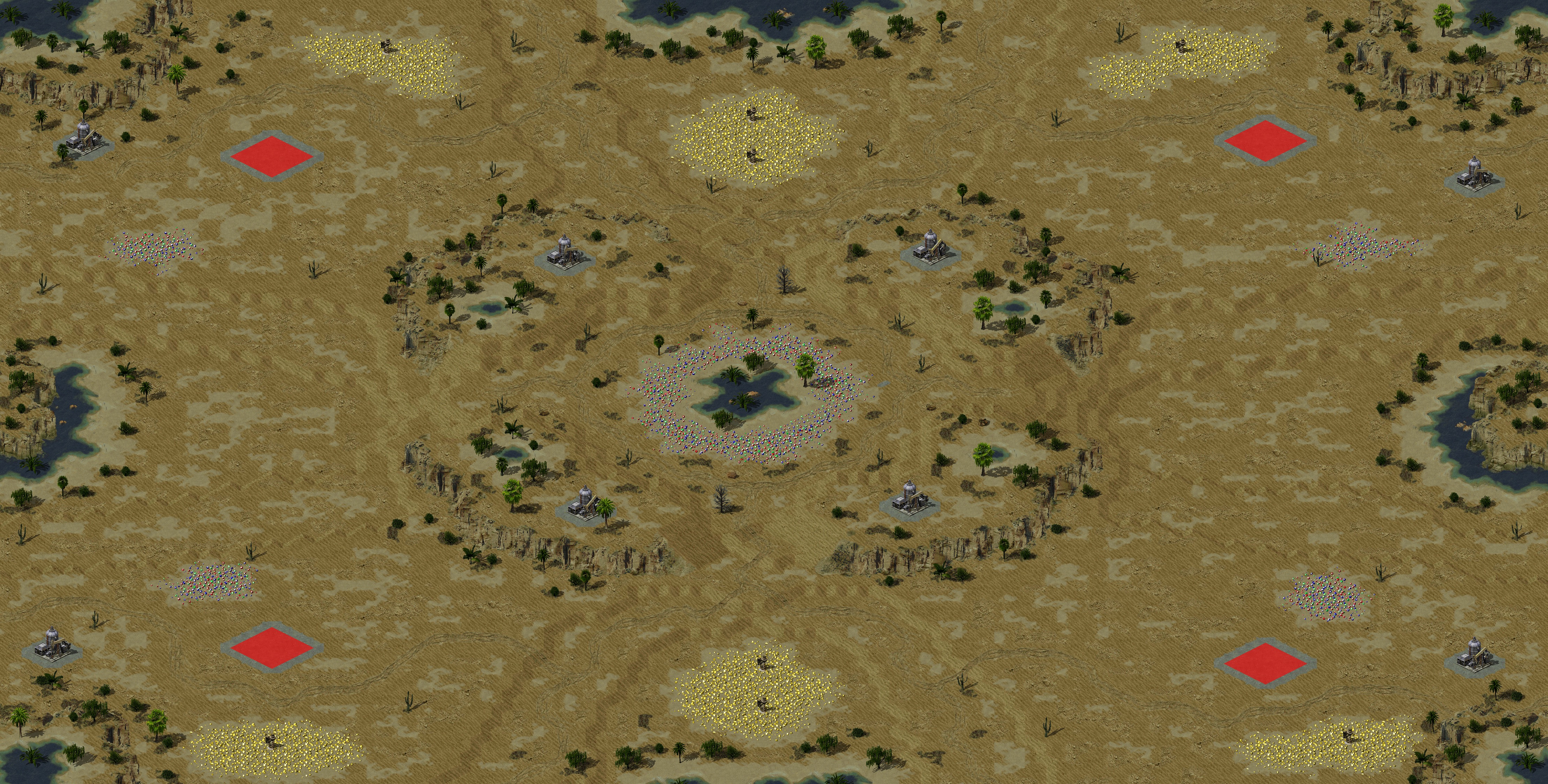 Rendered map: The Well