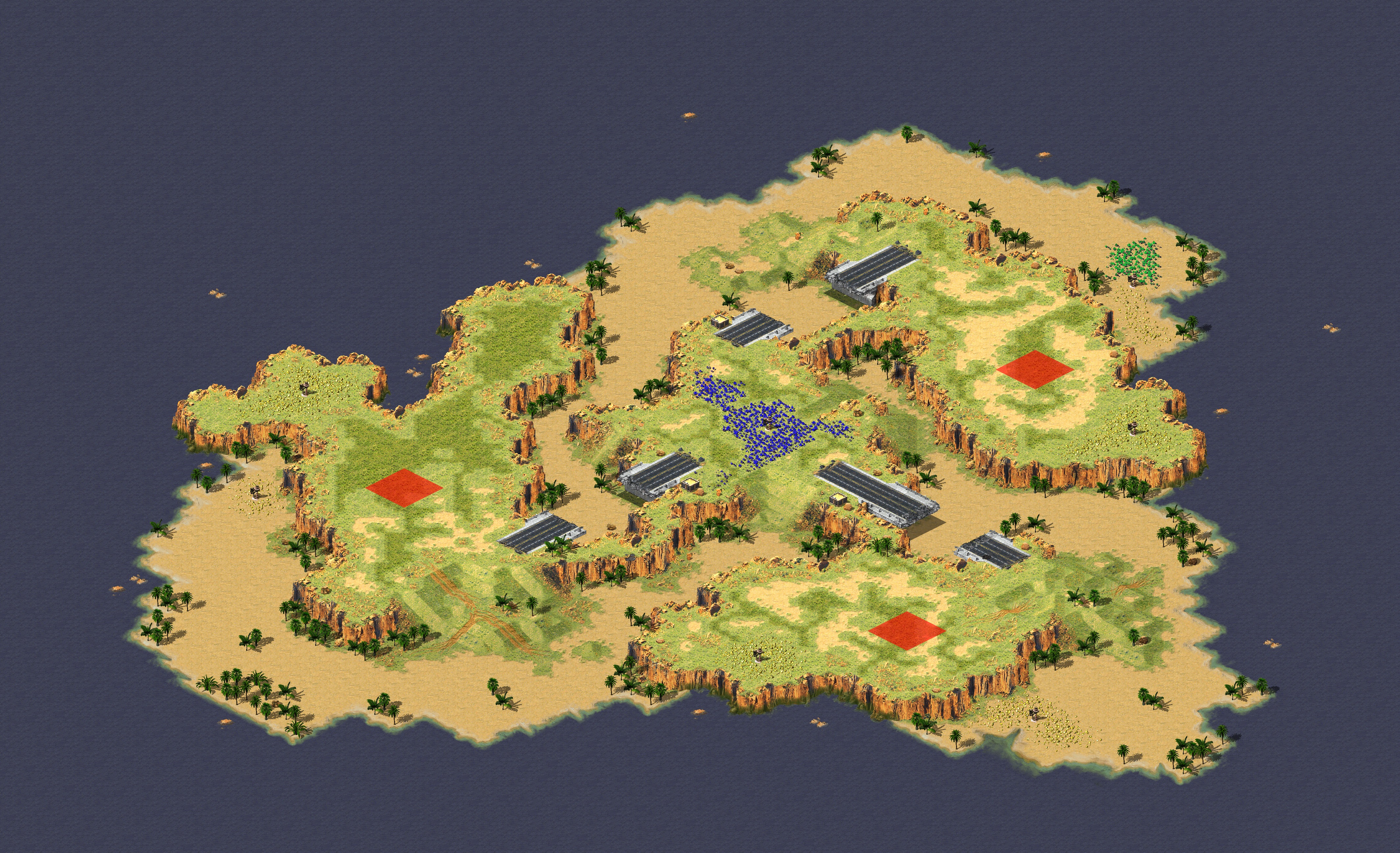 Rendered map: (3) Canyon Fodder
