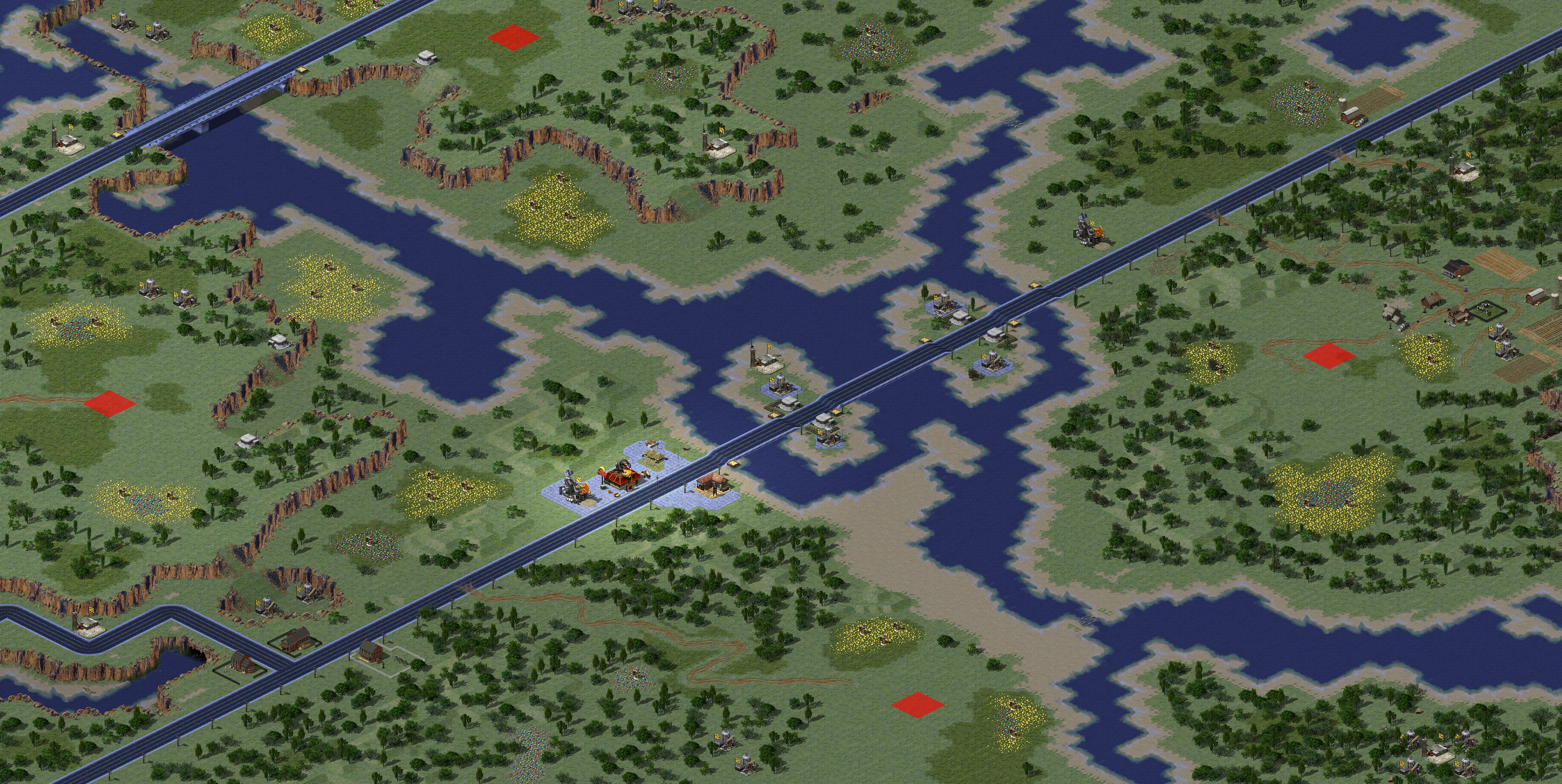 Rendered map: Wealthy Rivers (2-4)
