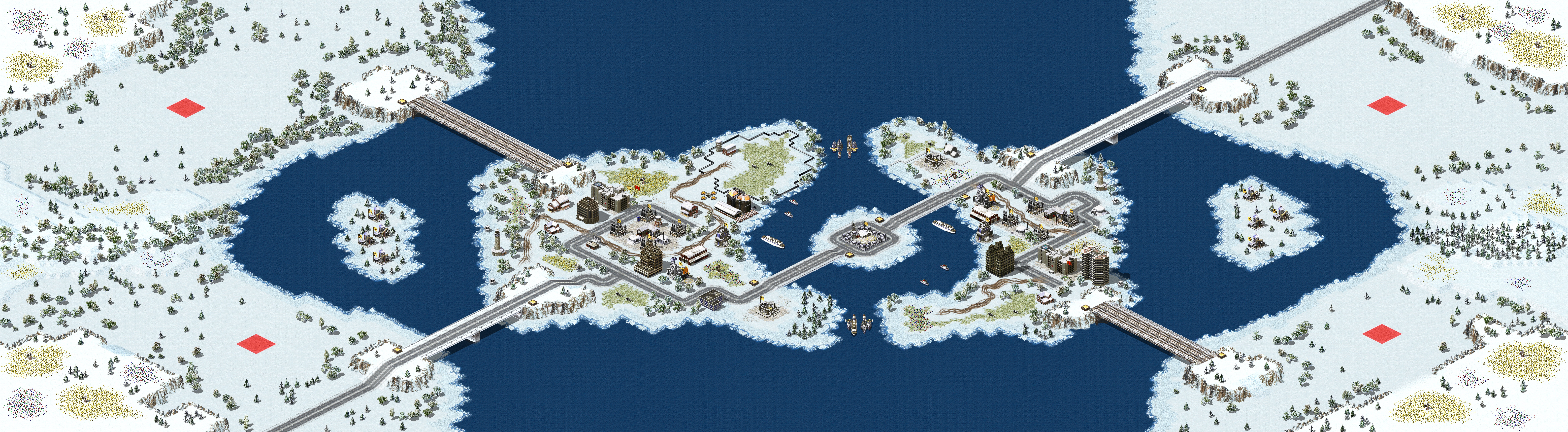 Rendered map: Glacier Rift