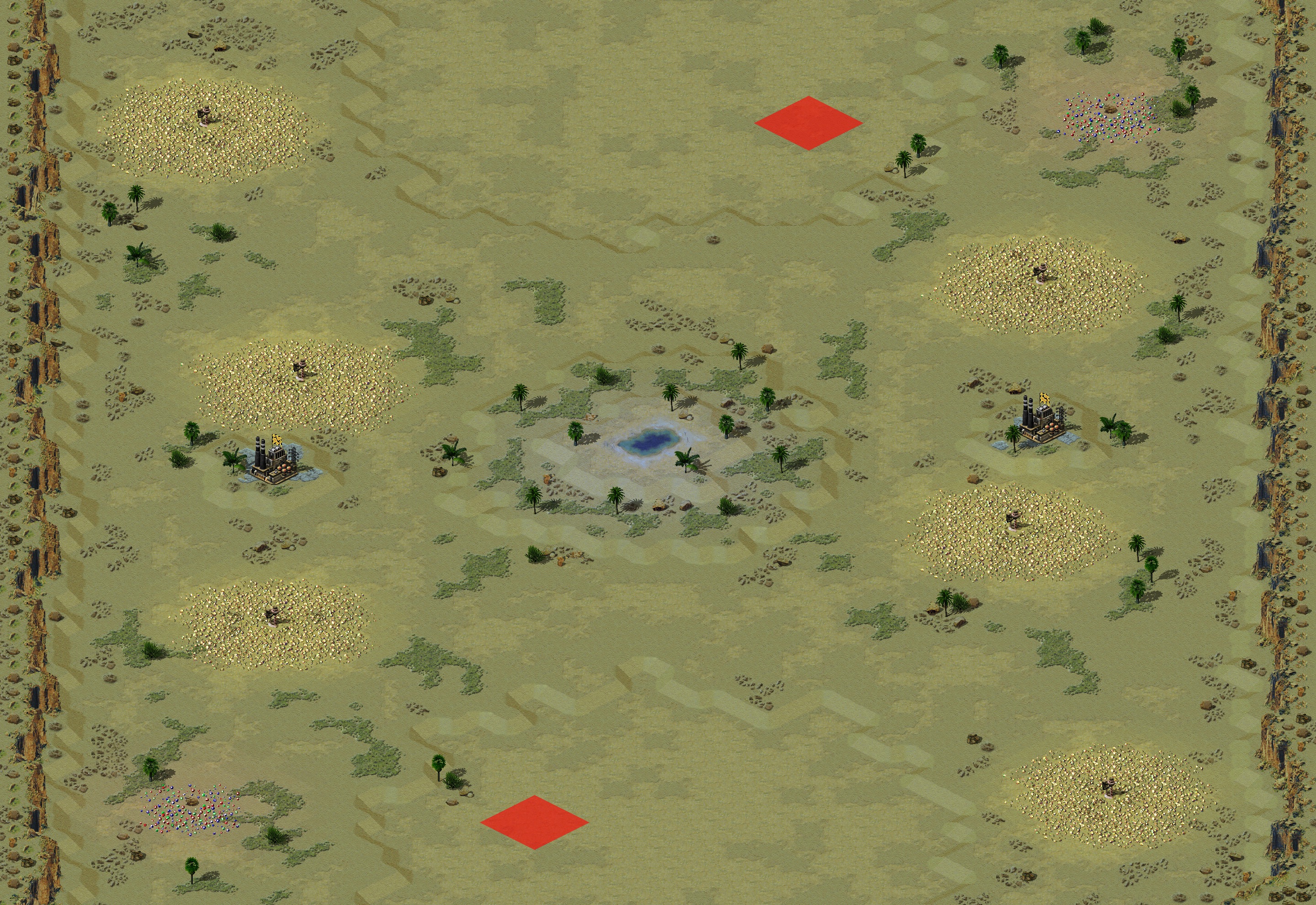 Rendered map: Dune Patrol II Pre Tournament