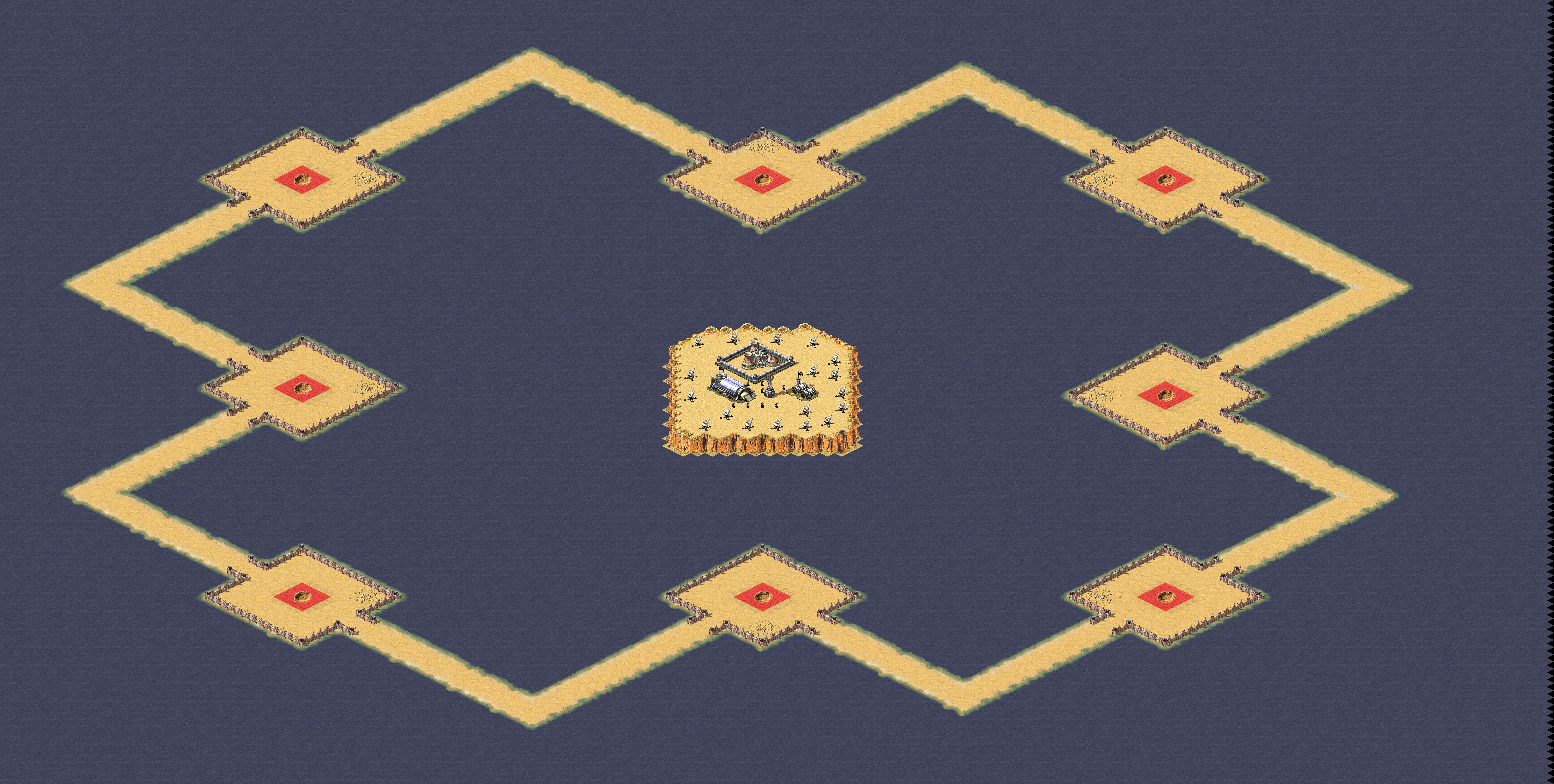 Rendered map: Patch Fortress
