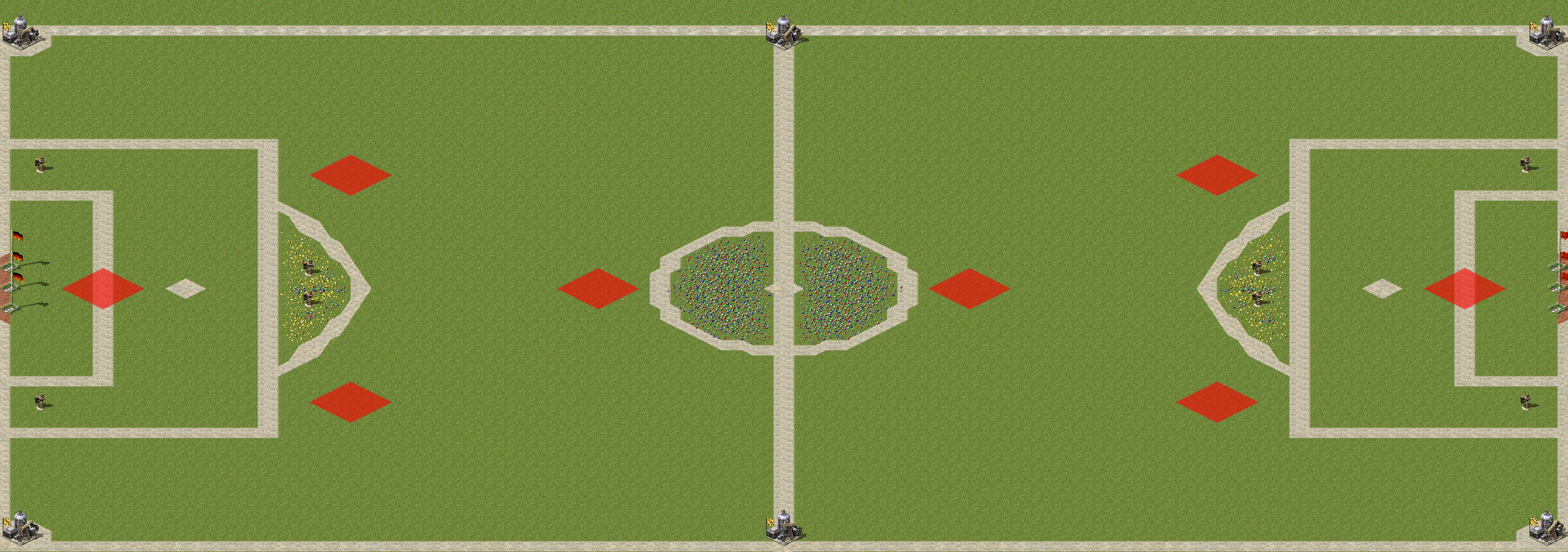 Rendered map: World Cup Land Grab