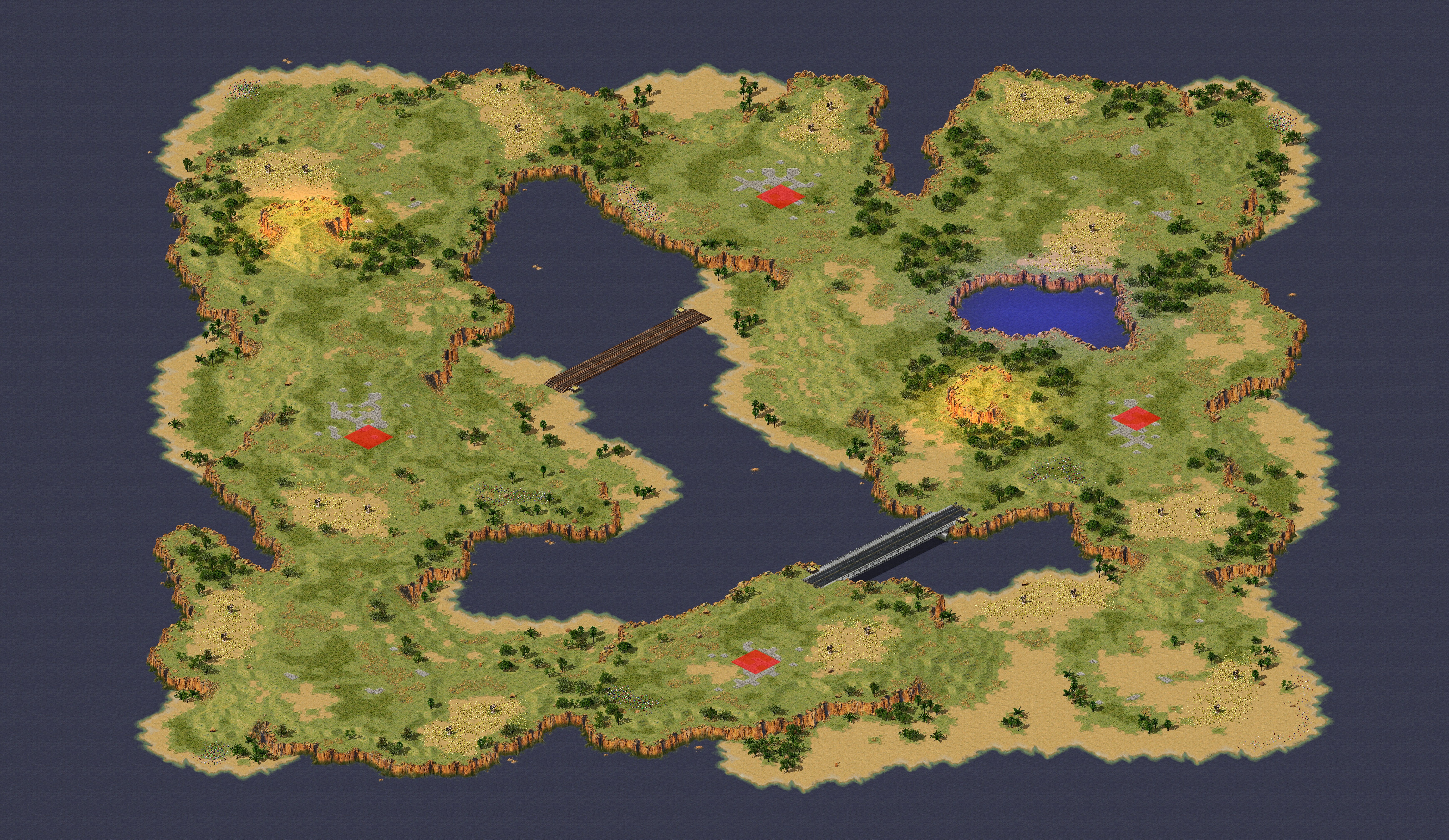 Rendered map: 长征SE - 赛事专用