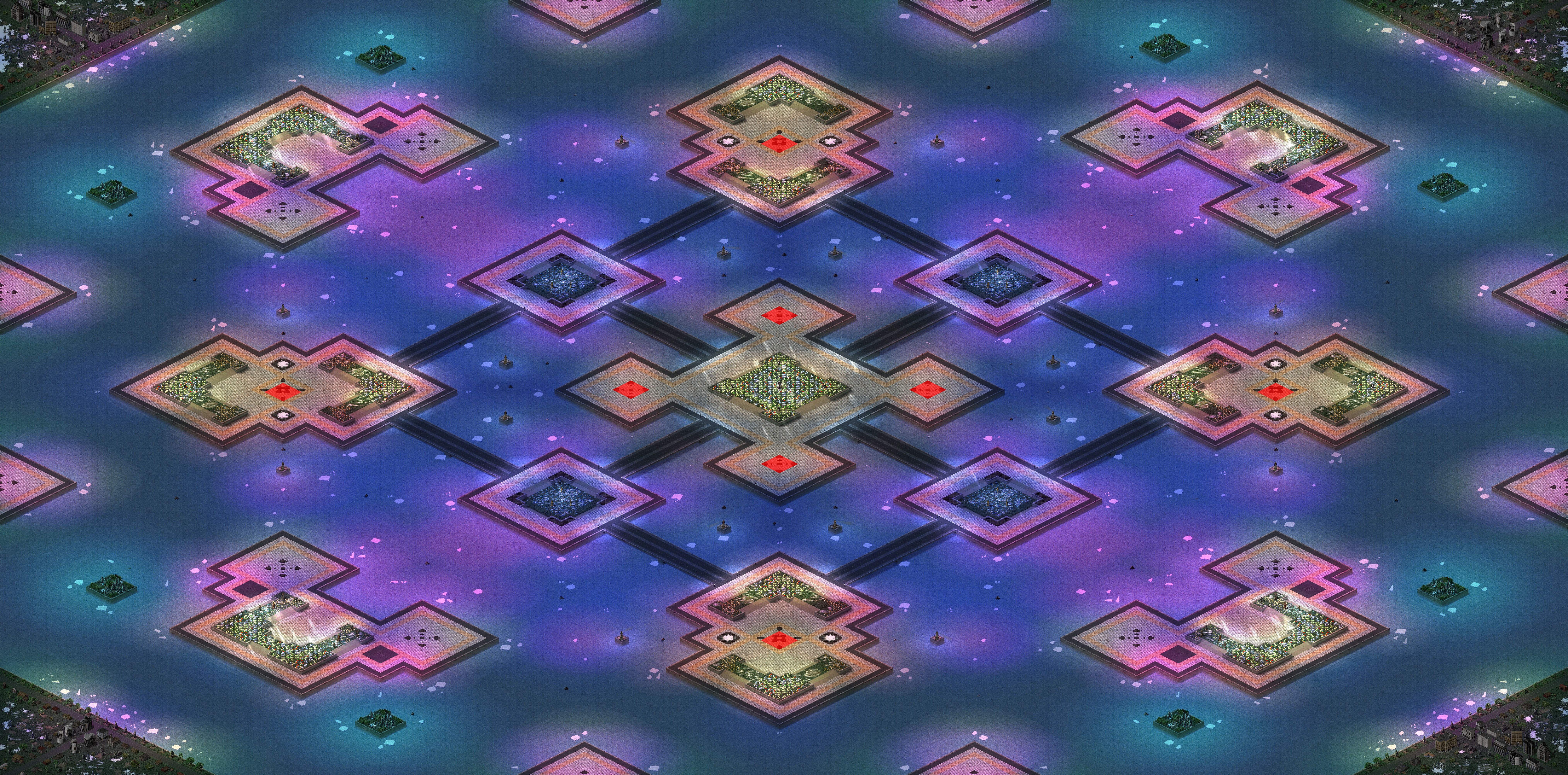 Rendered map: Aurora Clash