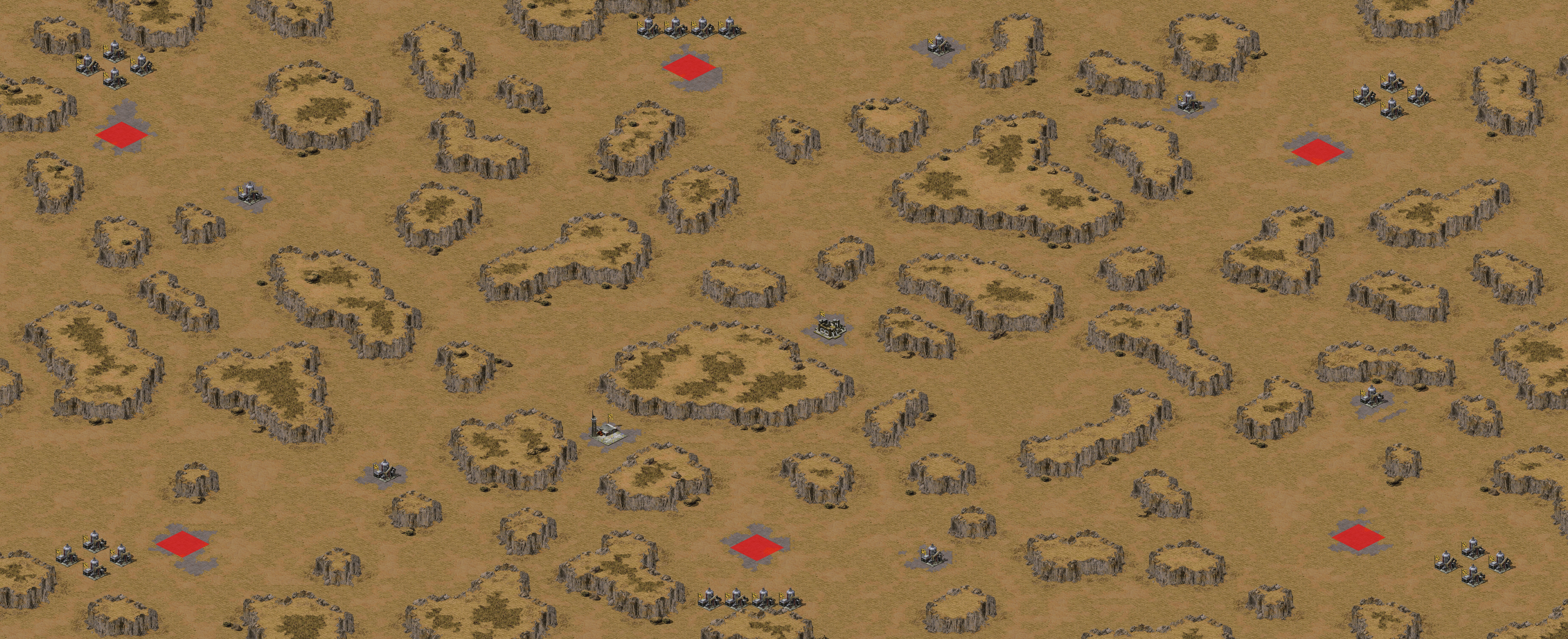 Rendered map: Monument Valley (Megawealth)