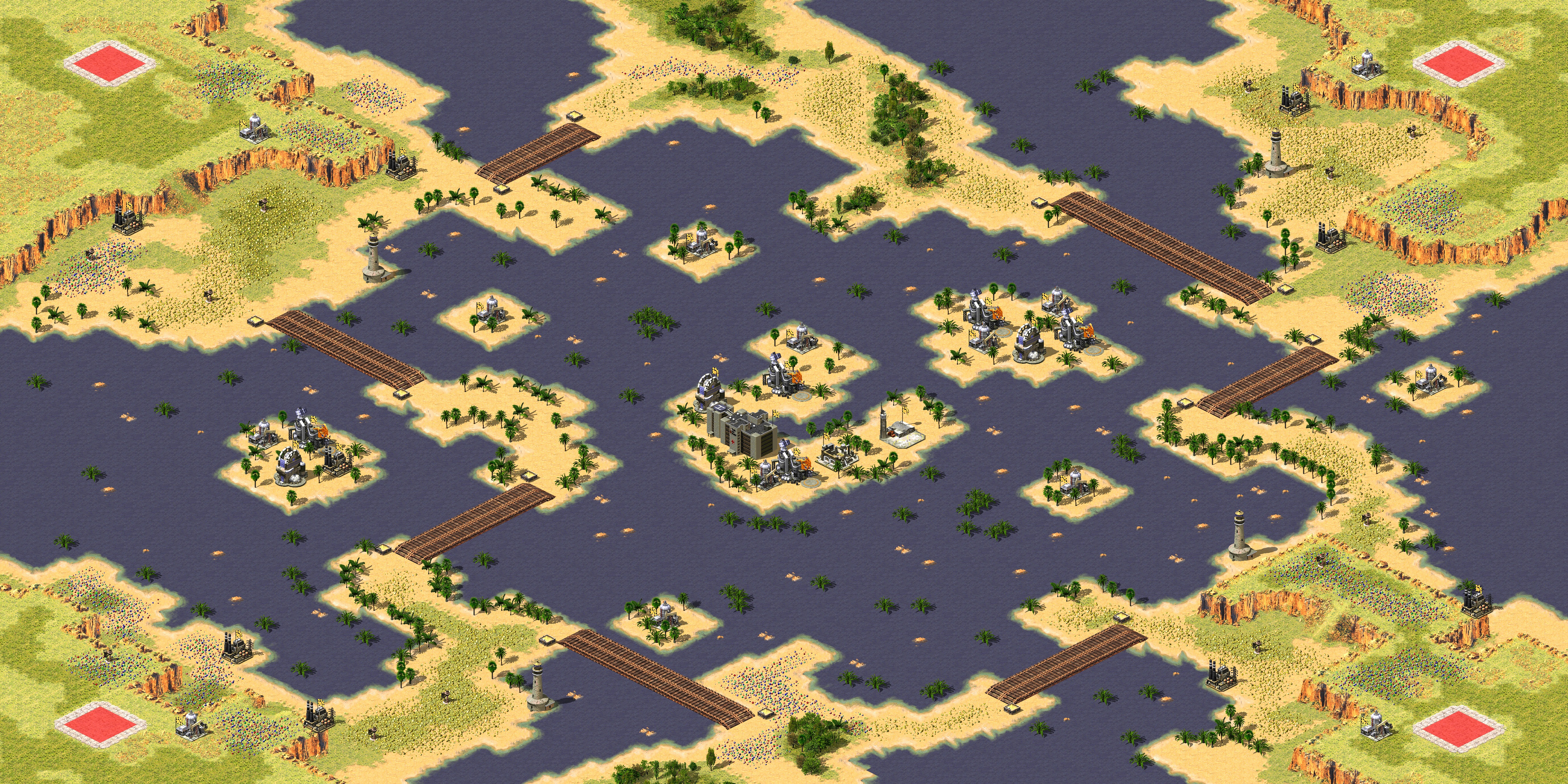 Rendered map: Segregation