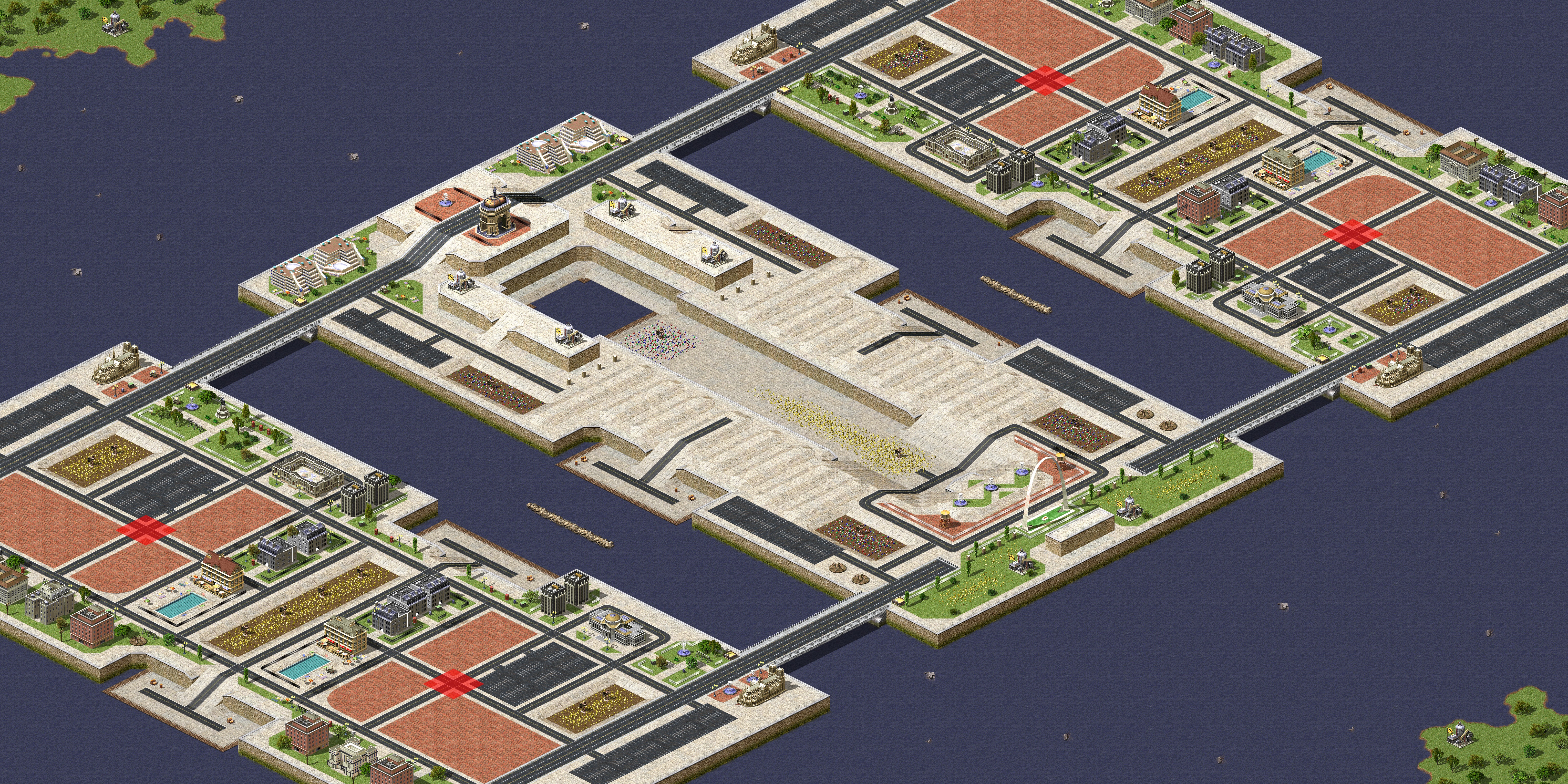 Rendered map: More Water (2-4)