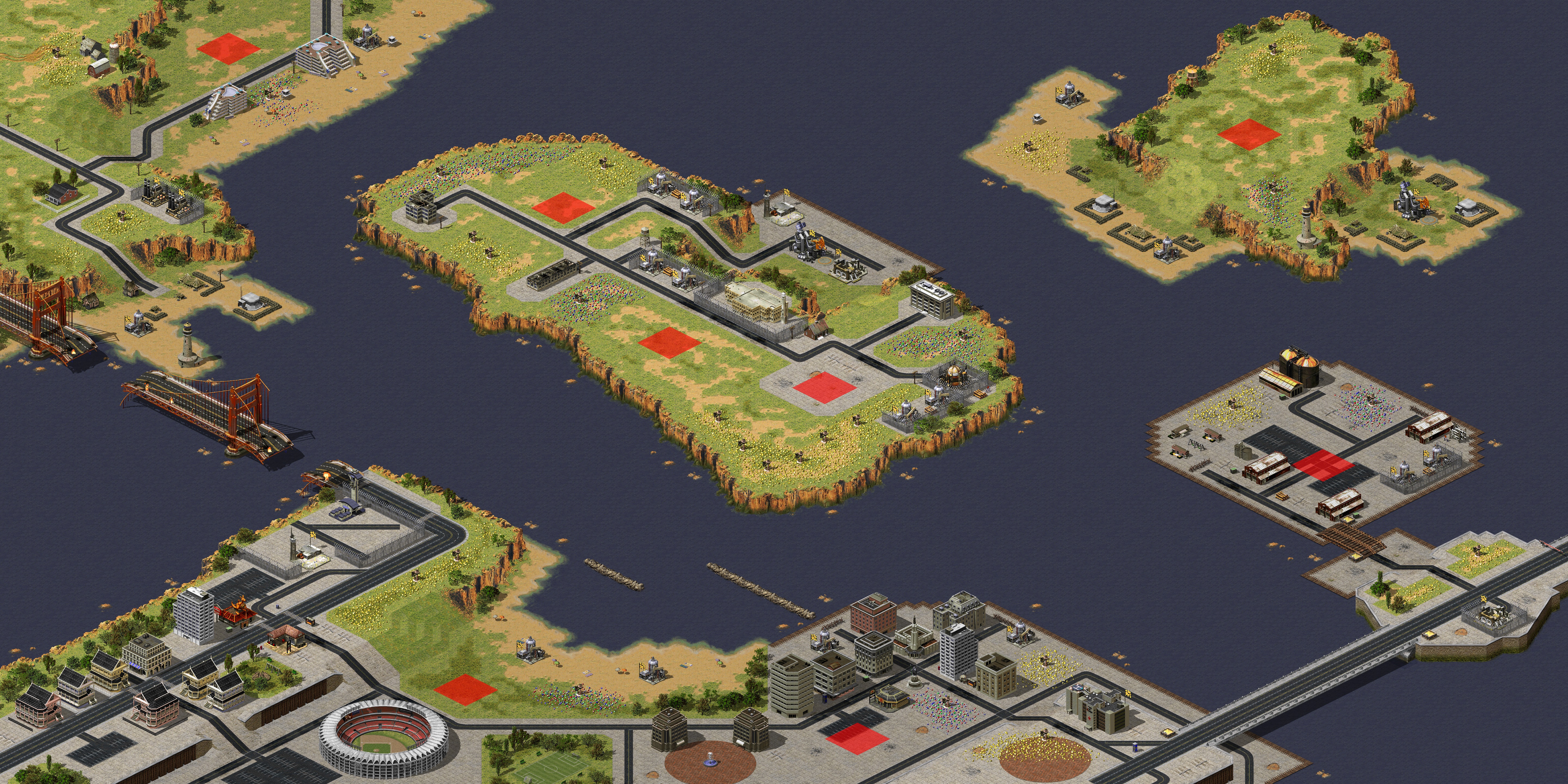 Rendered map: [8] The Rock v1.3