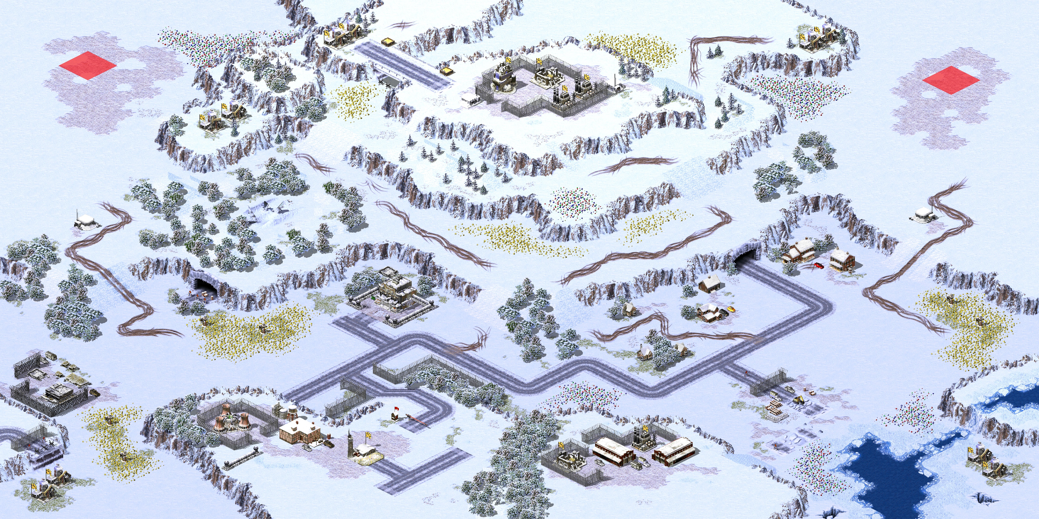 Rendered map: Fridged Ridges