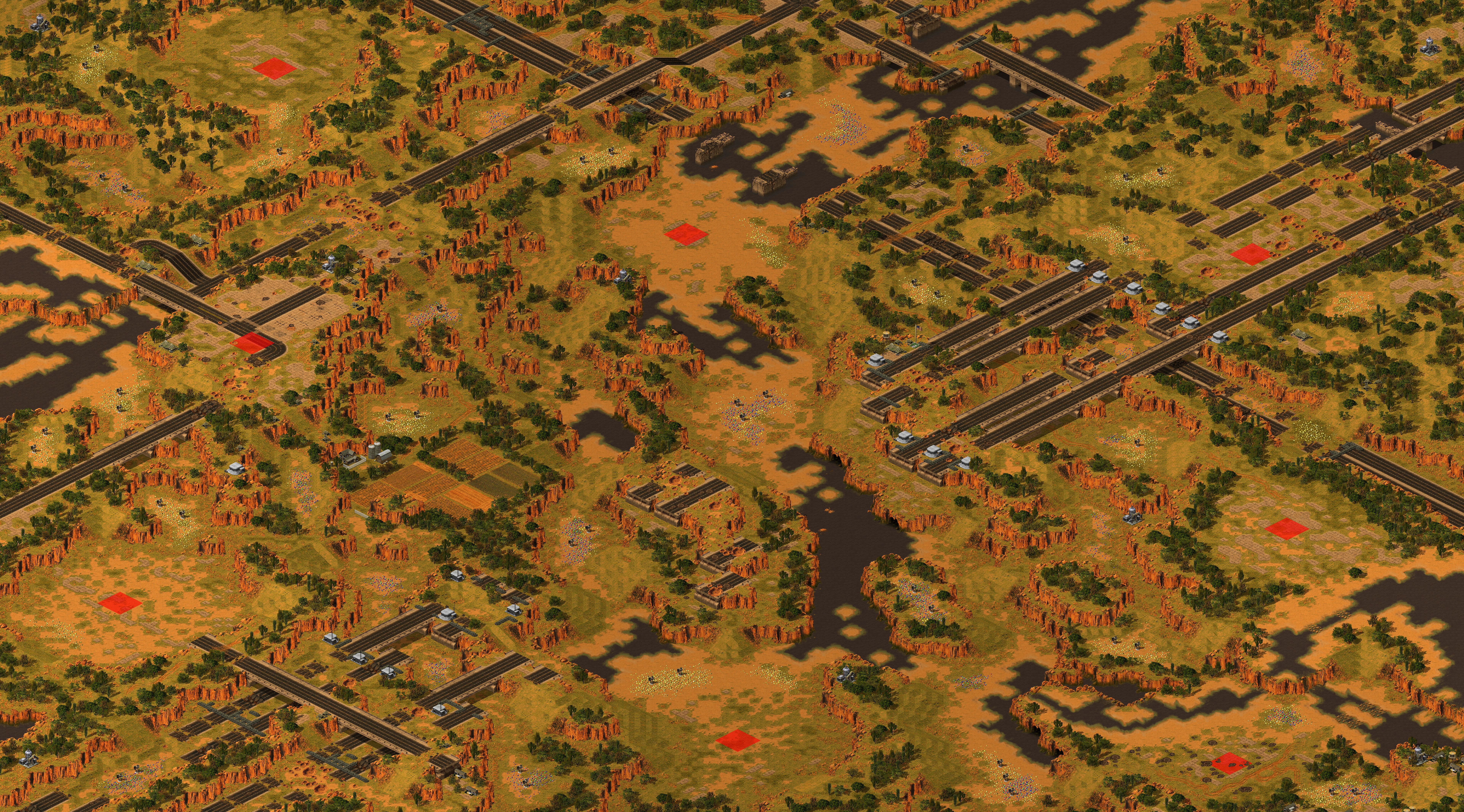 Rendered map: Hi-way, No-way