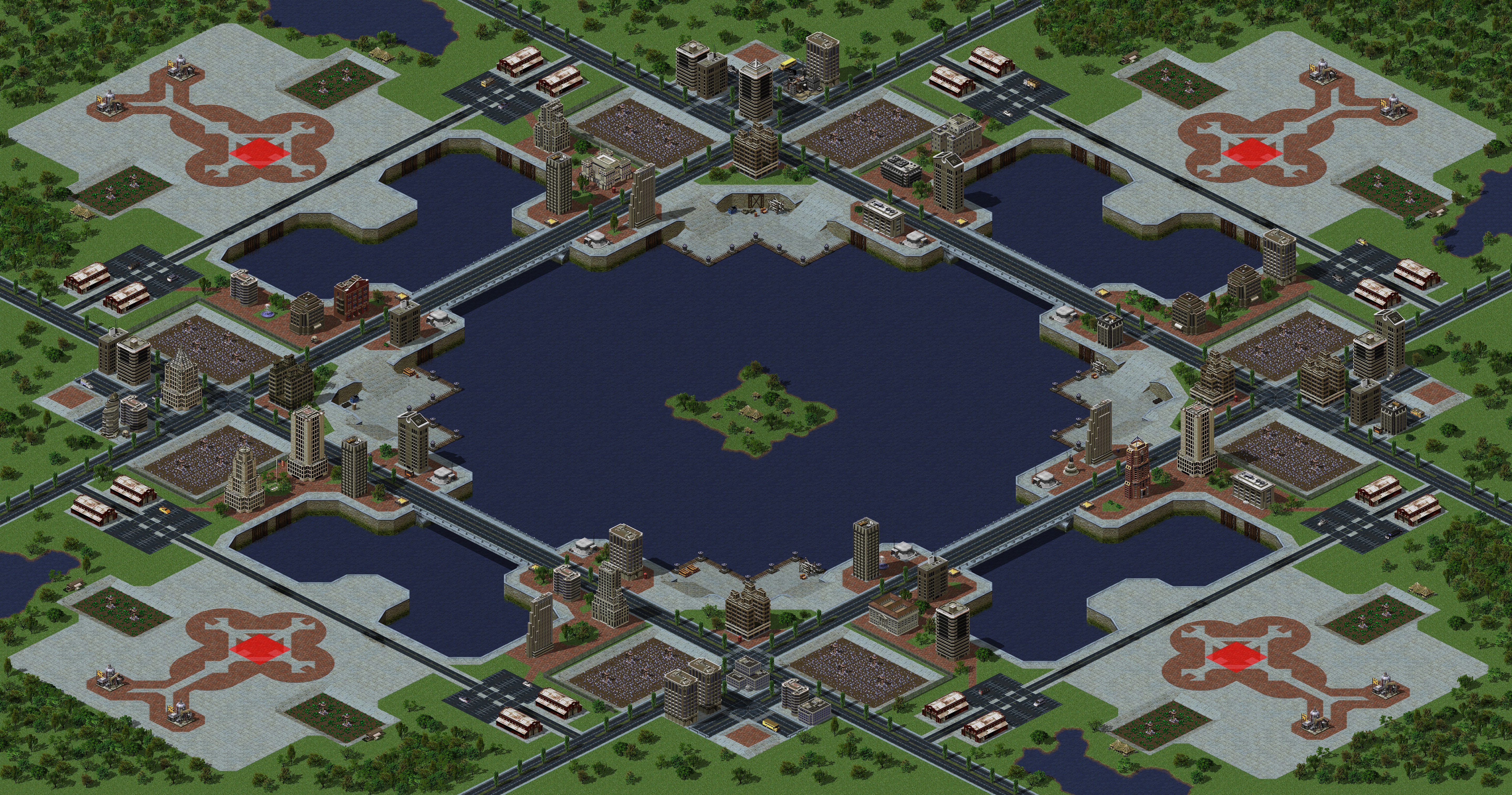 Rendered map: Moonlit Bay