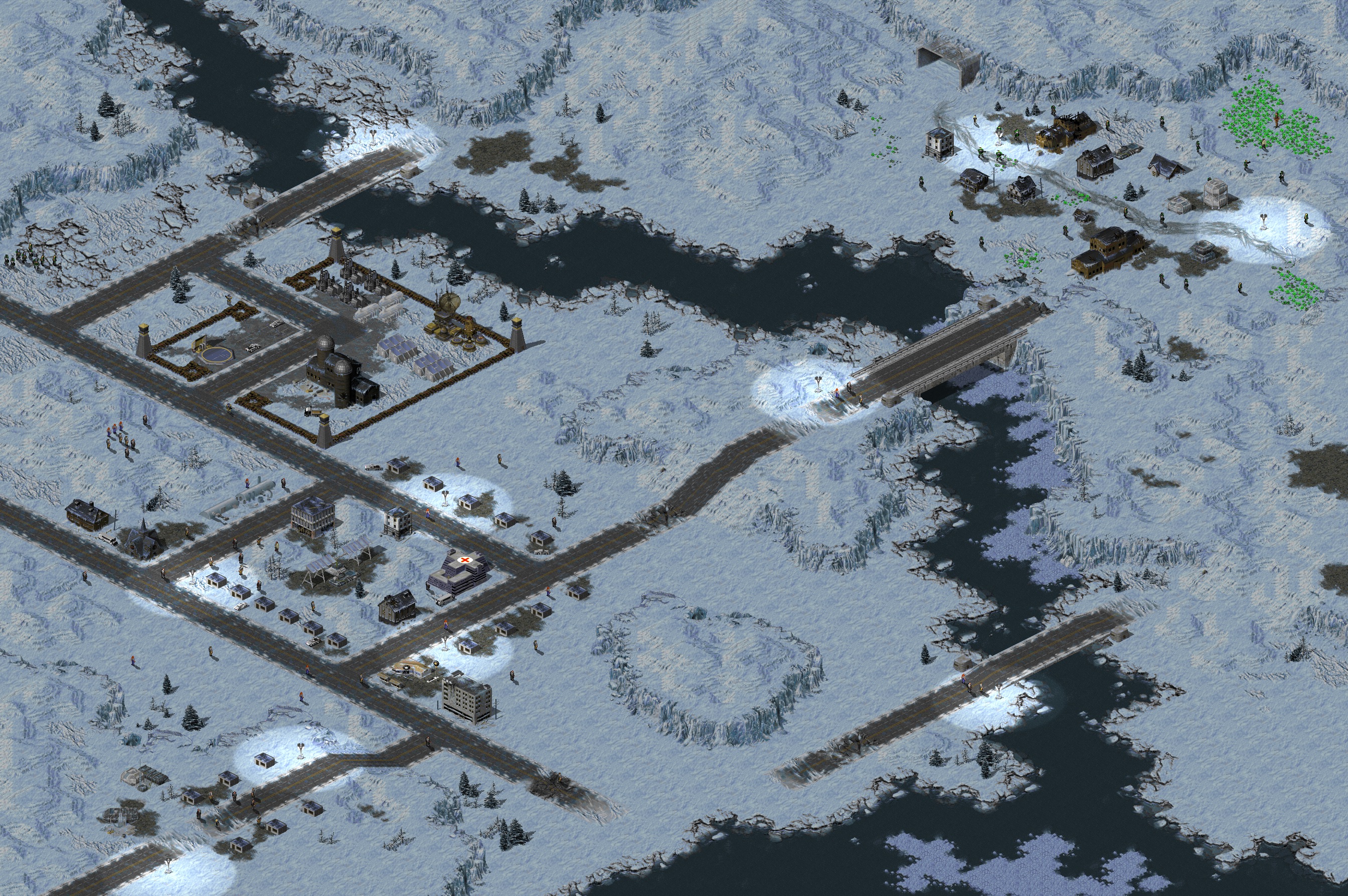 Rendered map: GDI 03 - Quell the Civilian Riot
