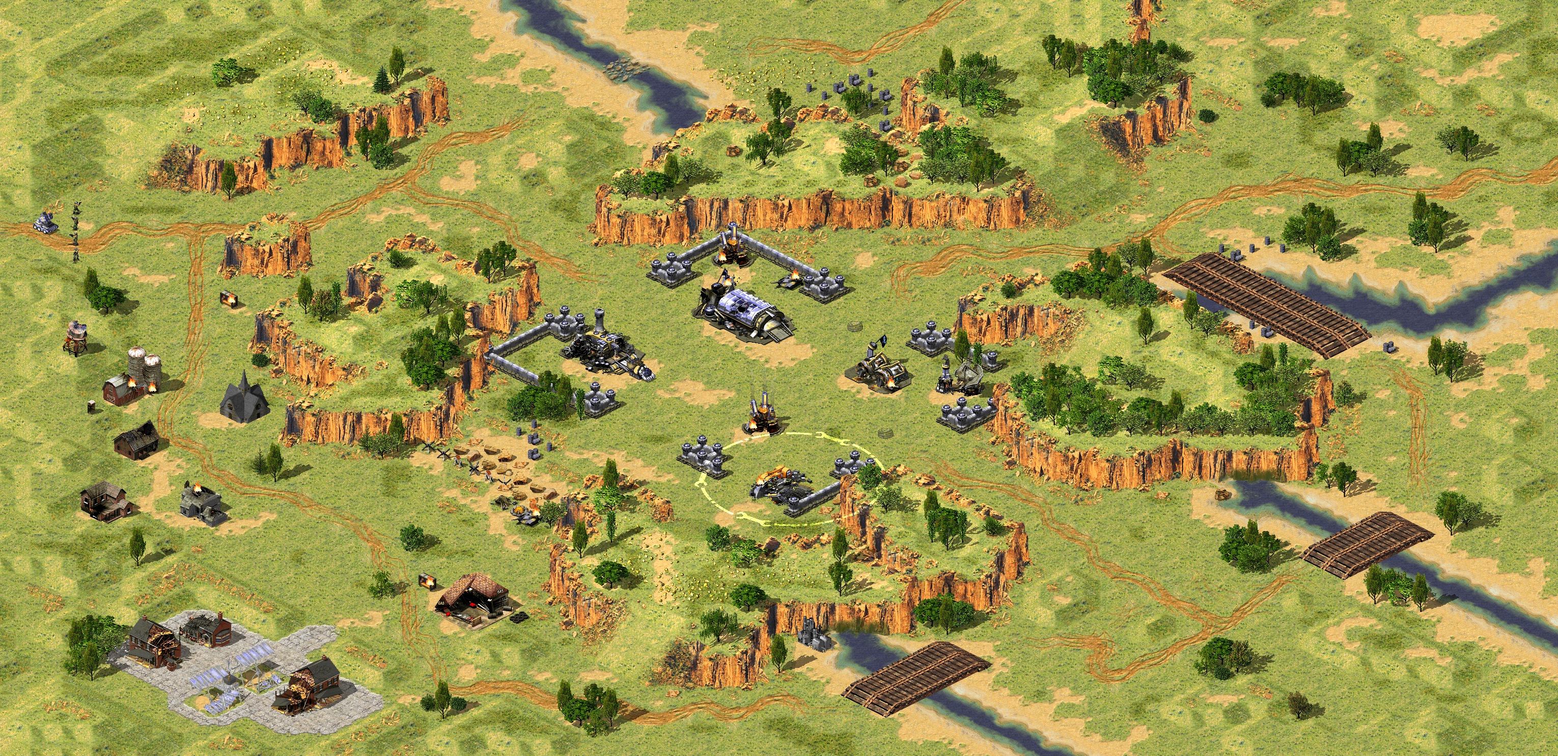 Rendered map: They Came From RA