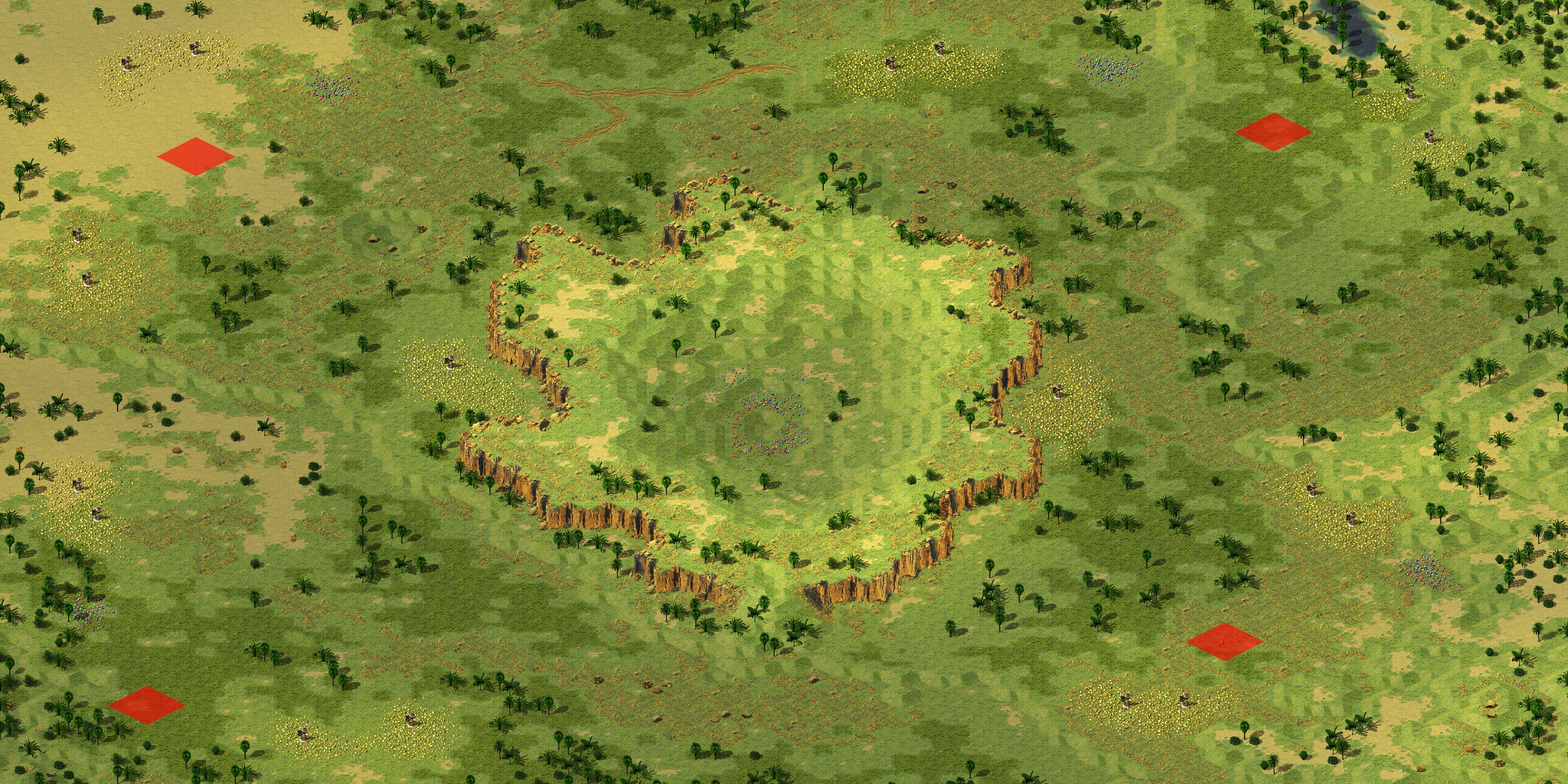 Rendered map: Divide and Conquer
