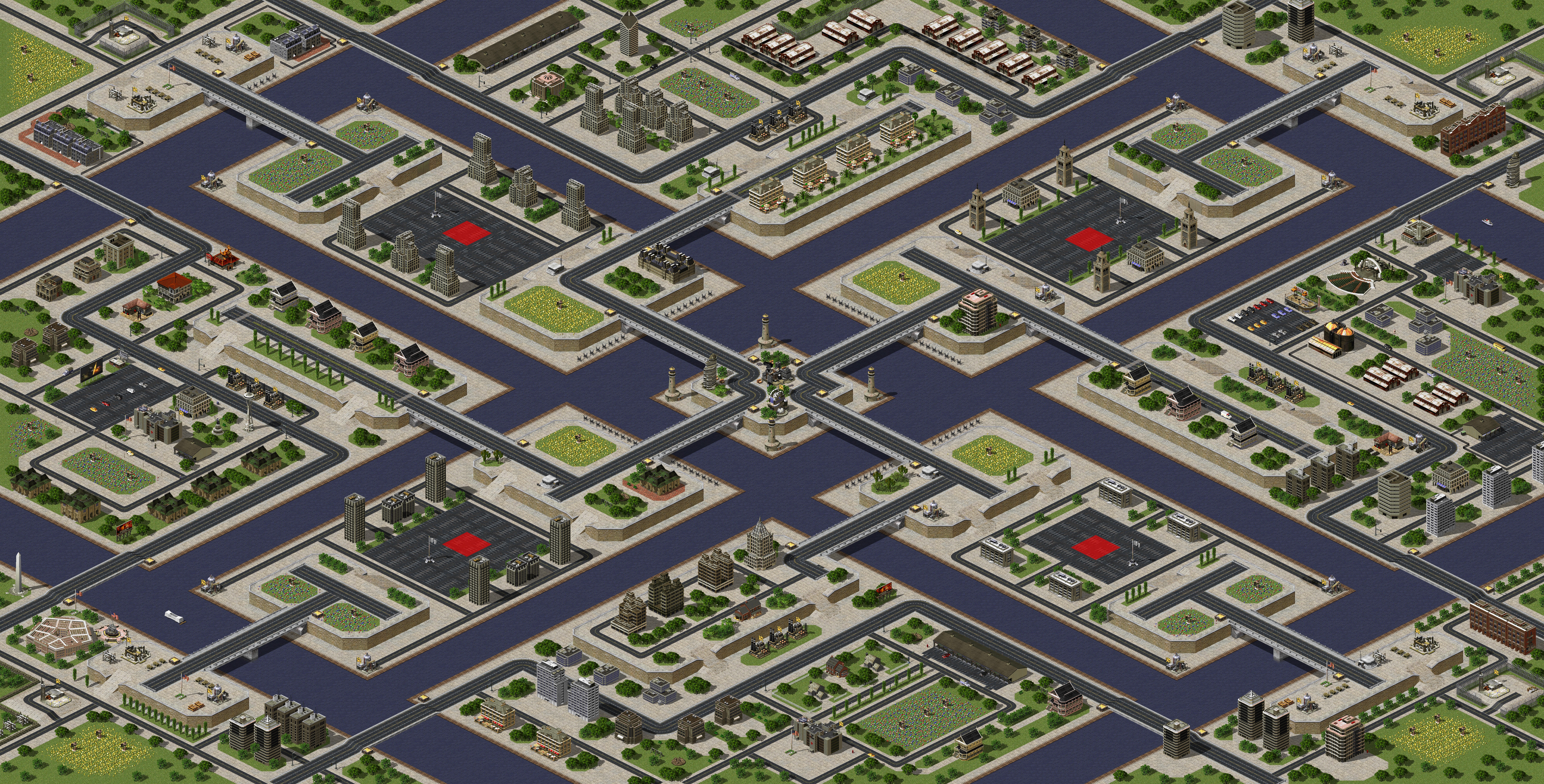 Rendered map: Rest and Relaxation