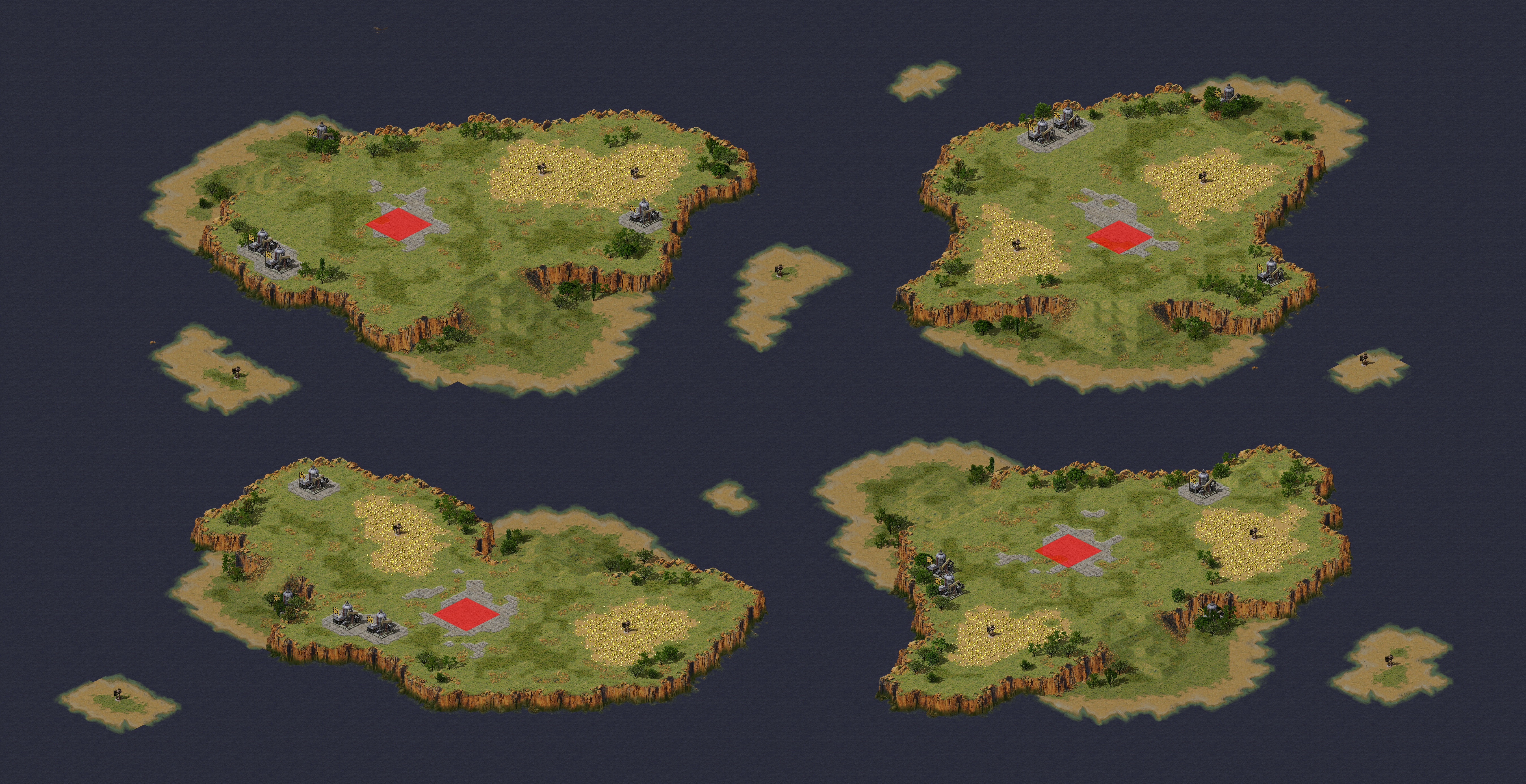 Rendered map: True Tsunami