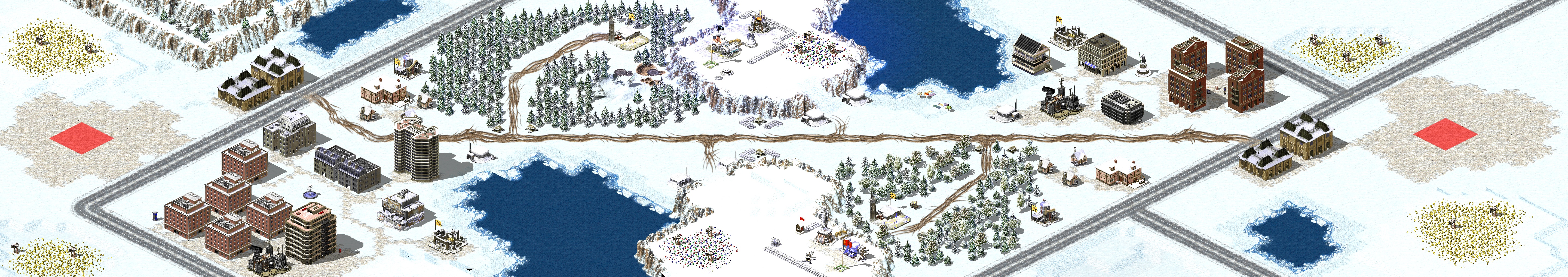Rendered map: Arctic Battlefield