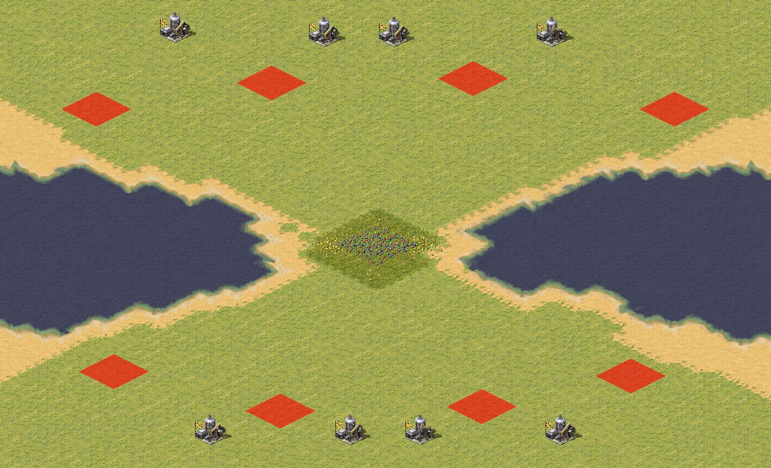 Rendered map: 4v4 Ore Equals Oil