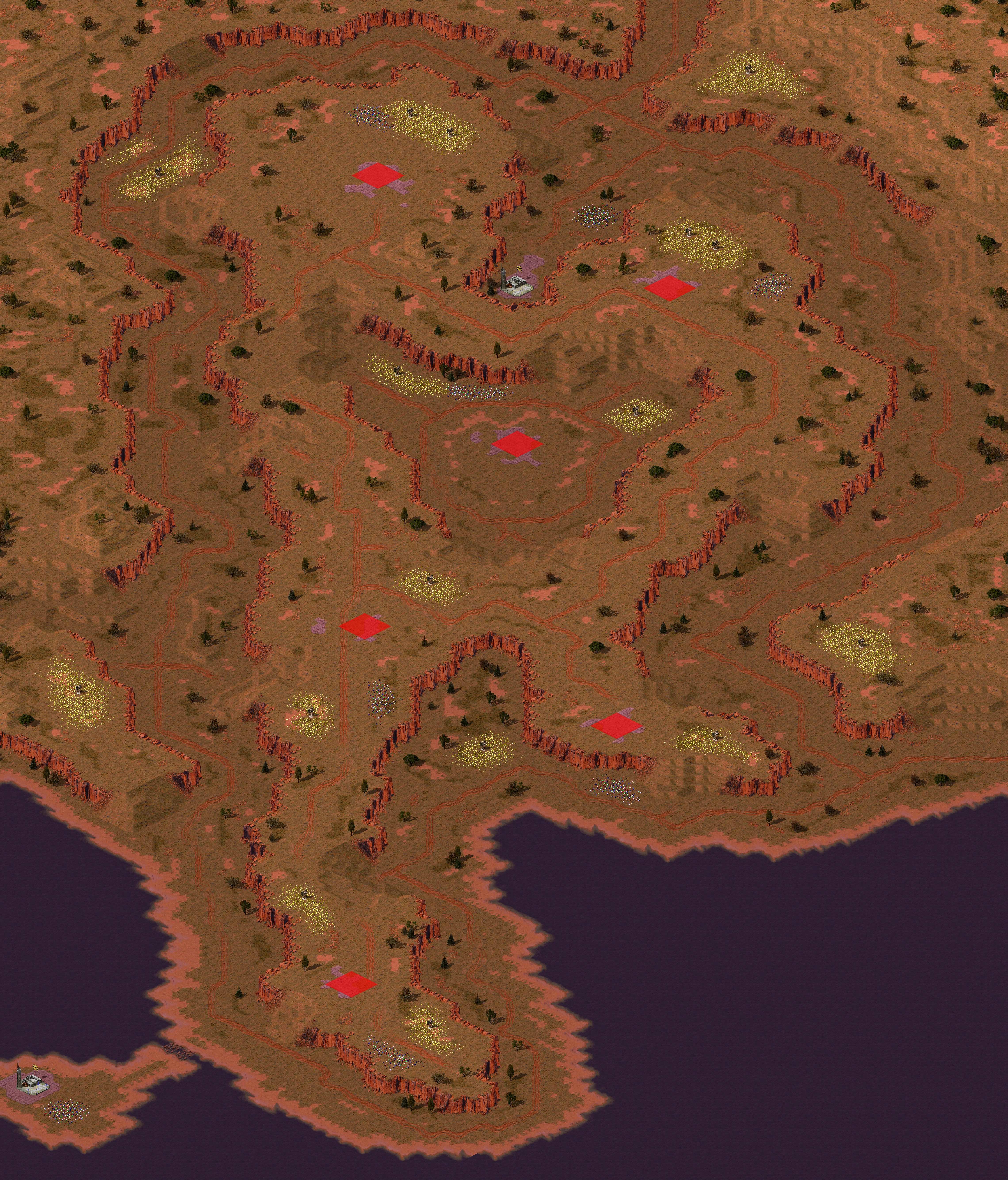 Rendered map: Jungle of Thailand
