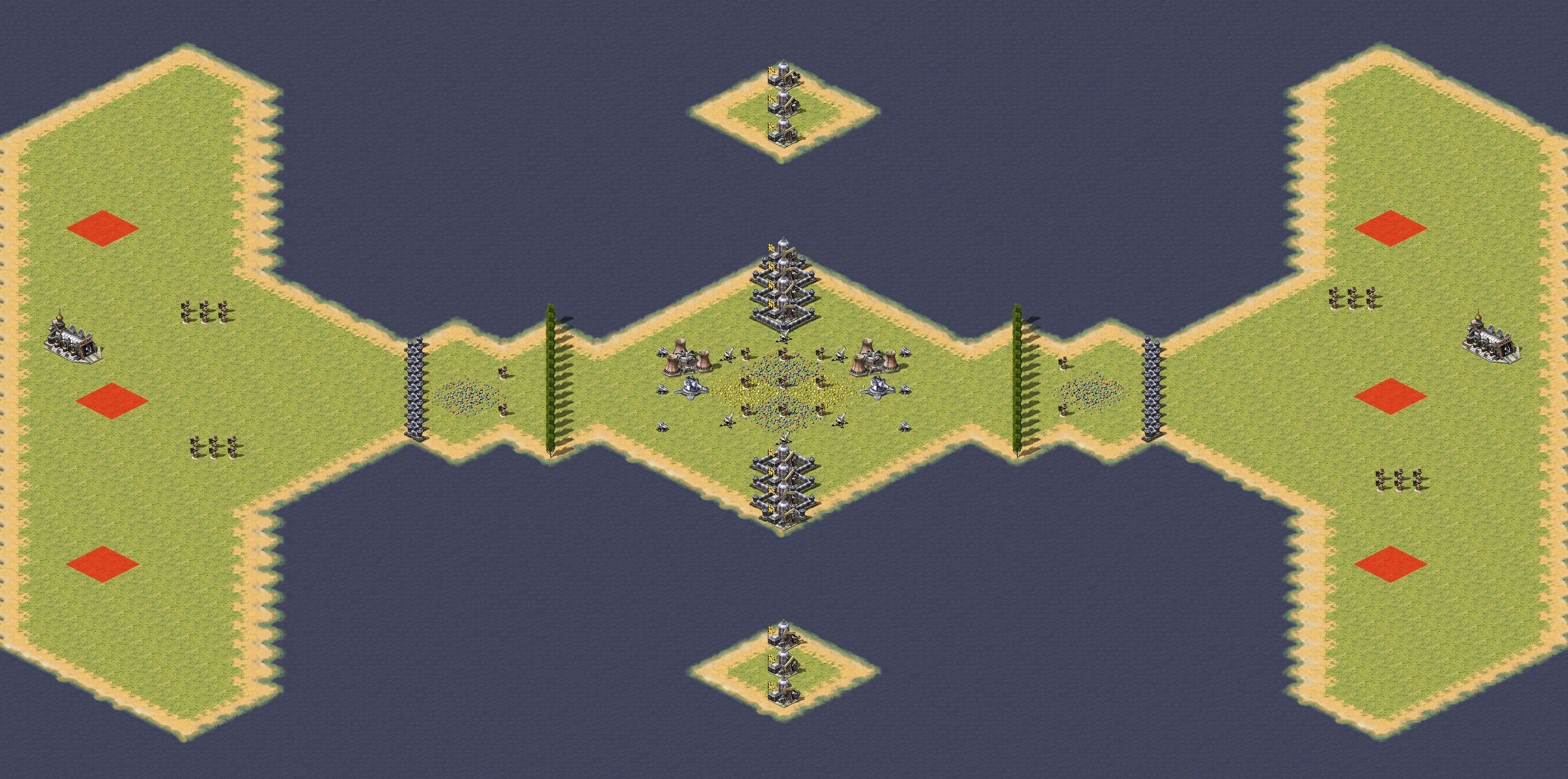 Rendered map: Edge 3v3