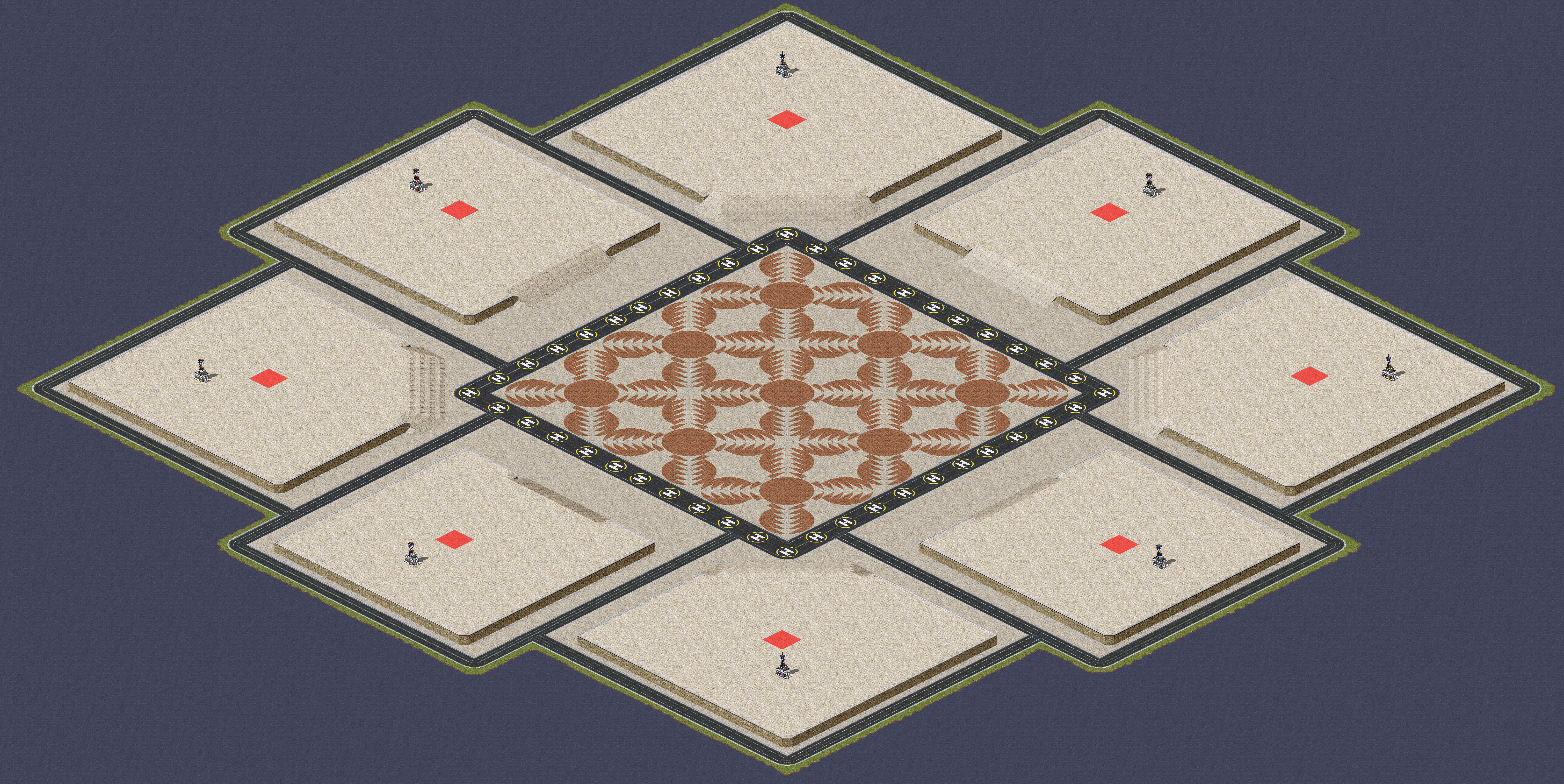 Rendered map: Lazy Tank Battle