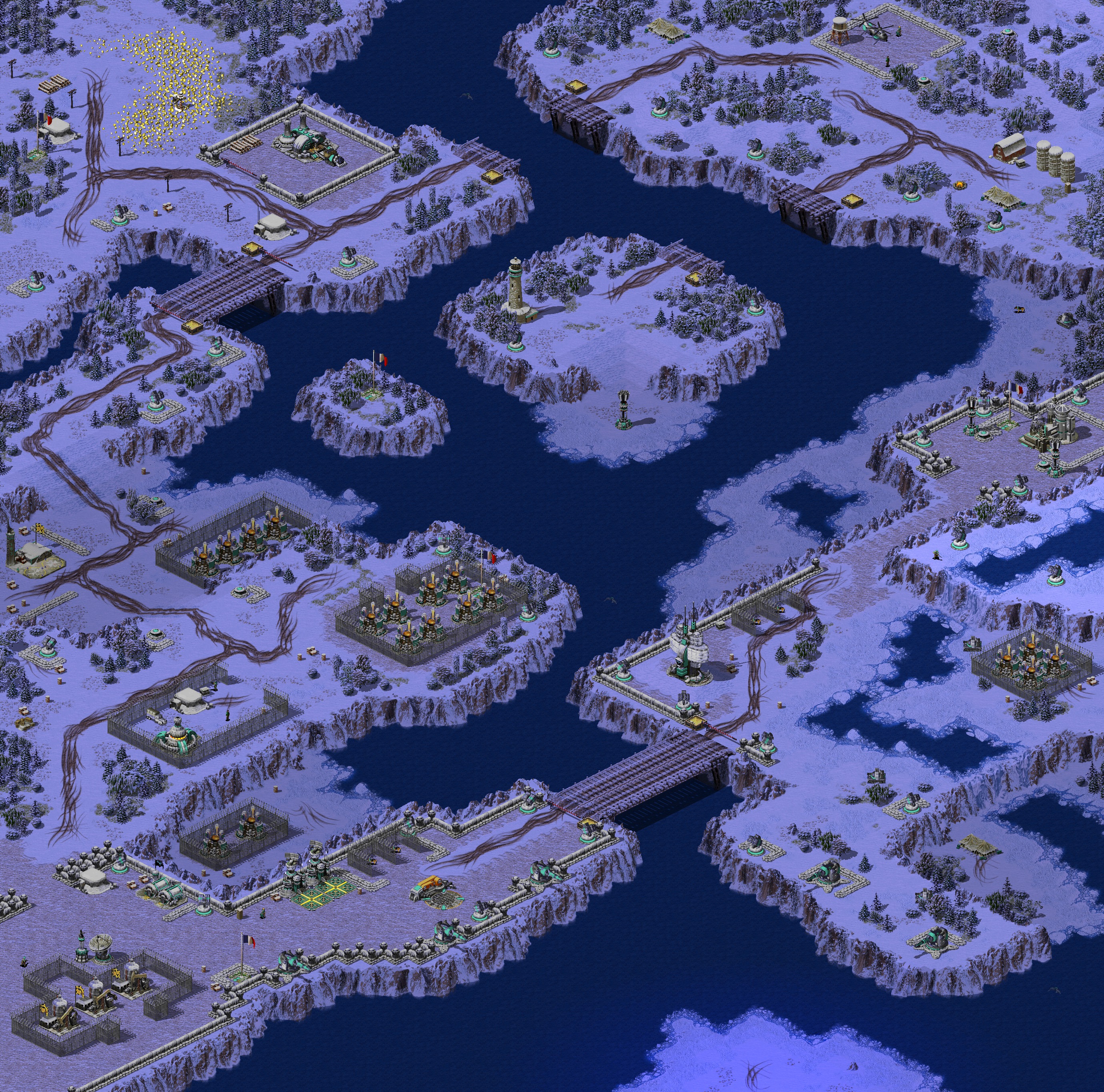 Rendered map: company of wolves