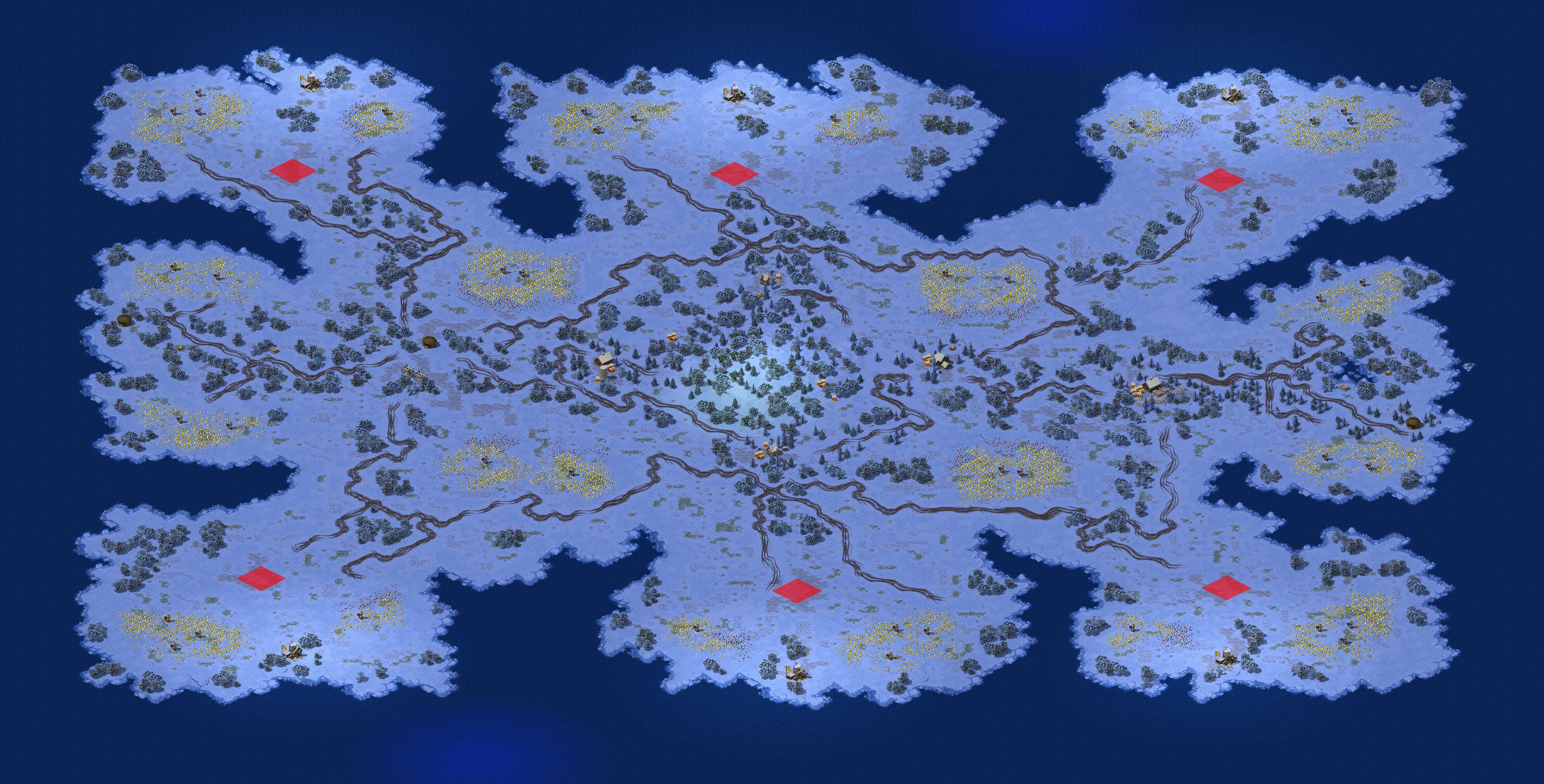 Rendered map: Snow Operations