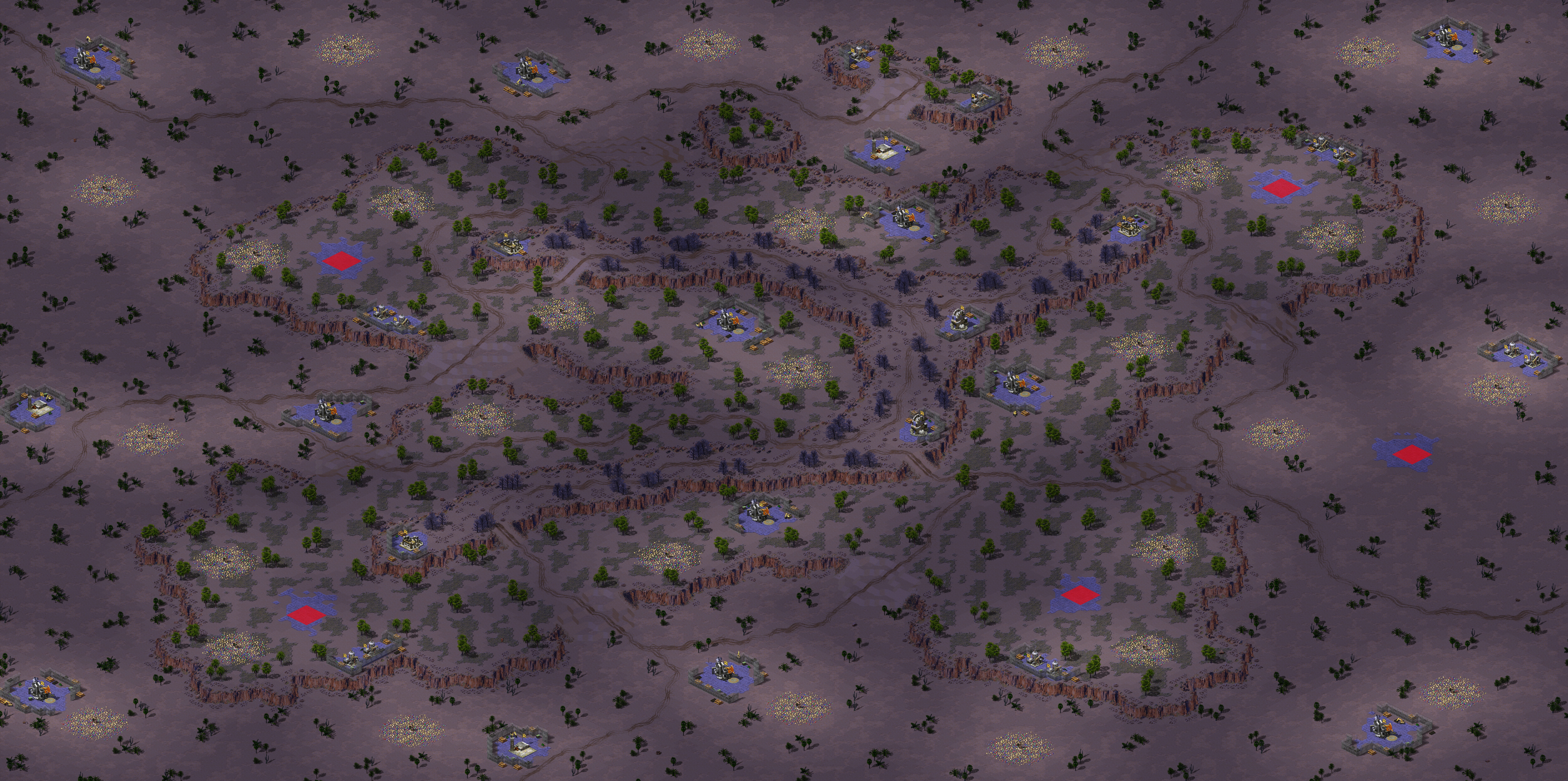 Rendered map: Arid Superiority
