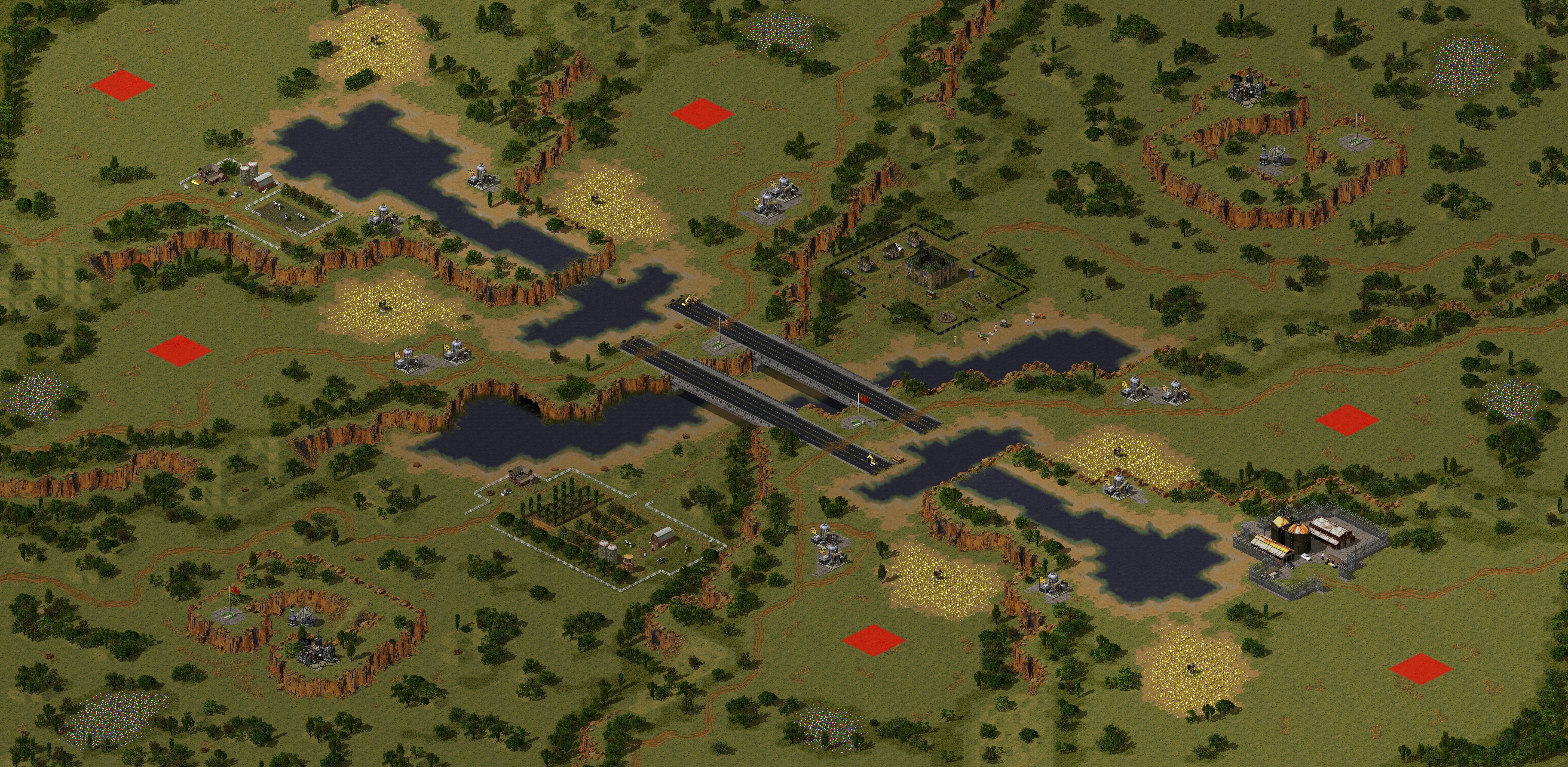 Rendered map: Brawl Against Nature (War1e1ore)