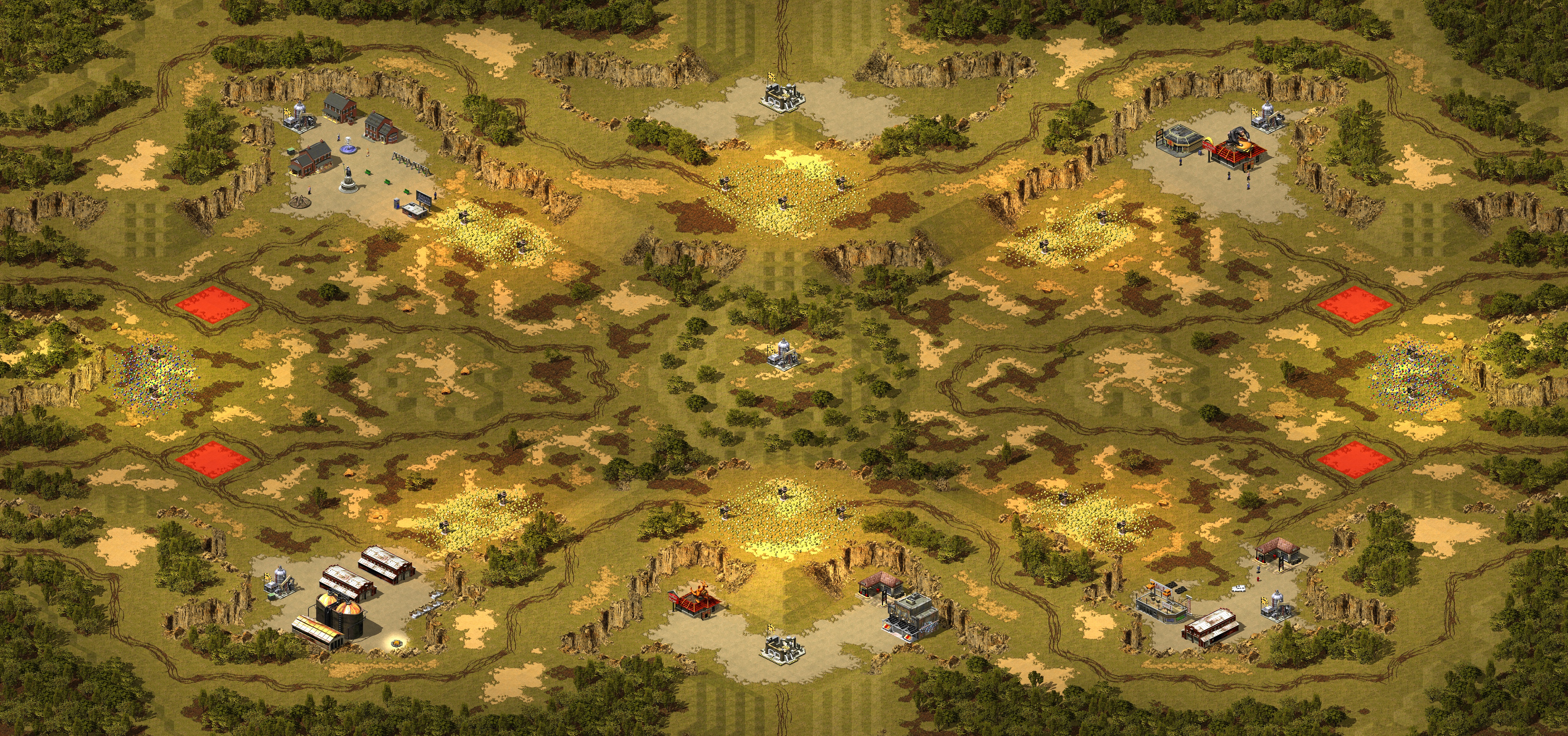 Rendered map: Grocery Patrol (4)