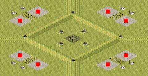 Rendered preview of High Ground (2v2v2v2)