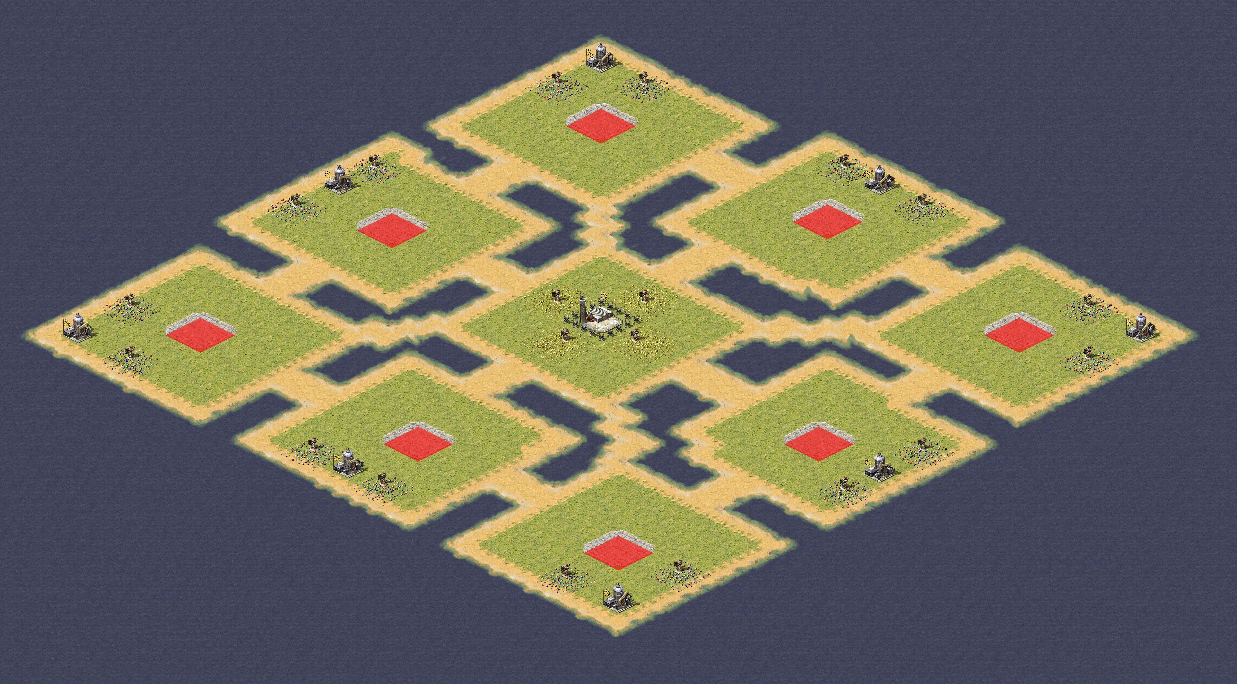 Rendered map: Allied Patch