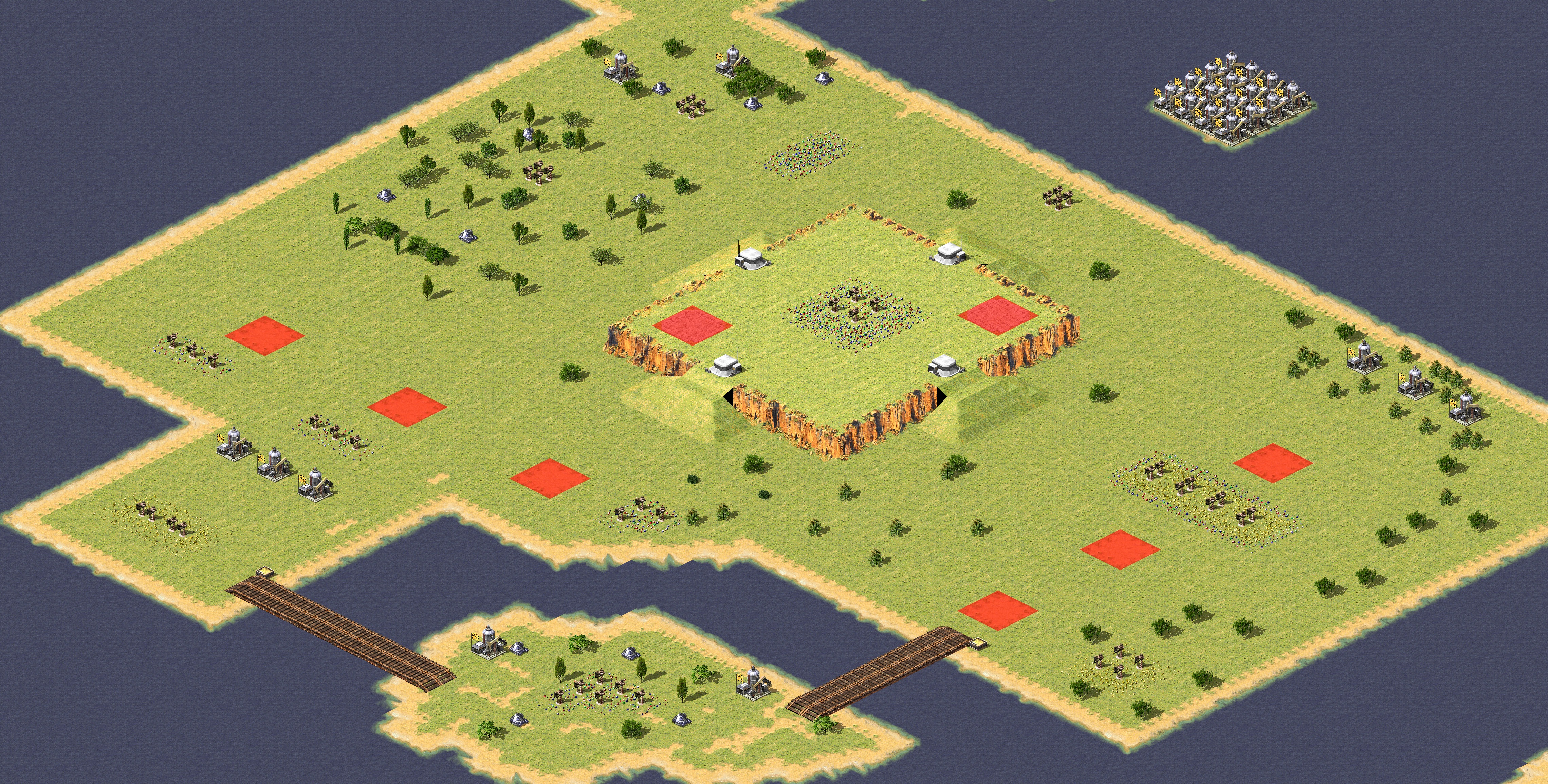 Rendered map: 3v3v2 Continental Team