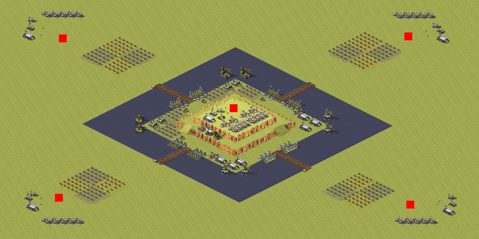 Rendered preview of Apocalypse Arbitration Island (1v4)