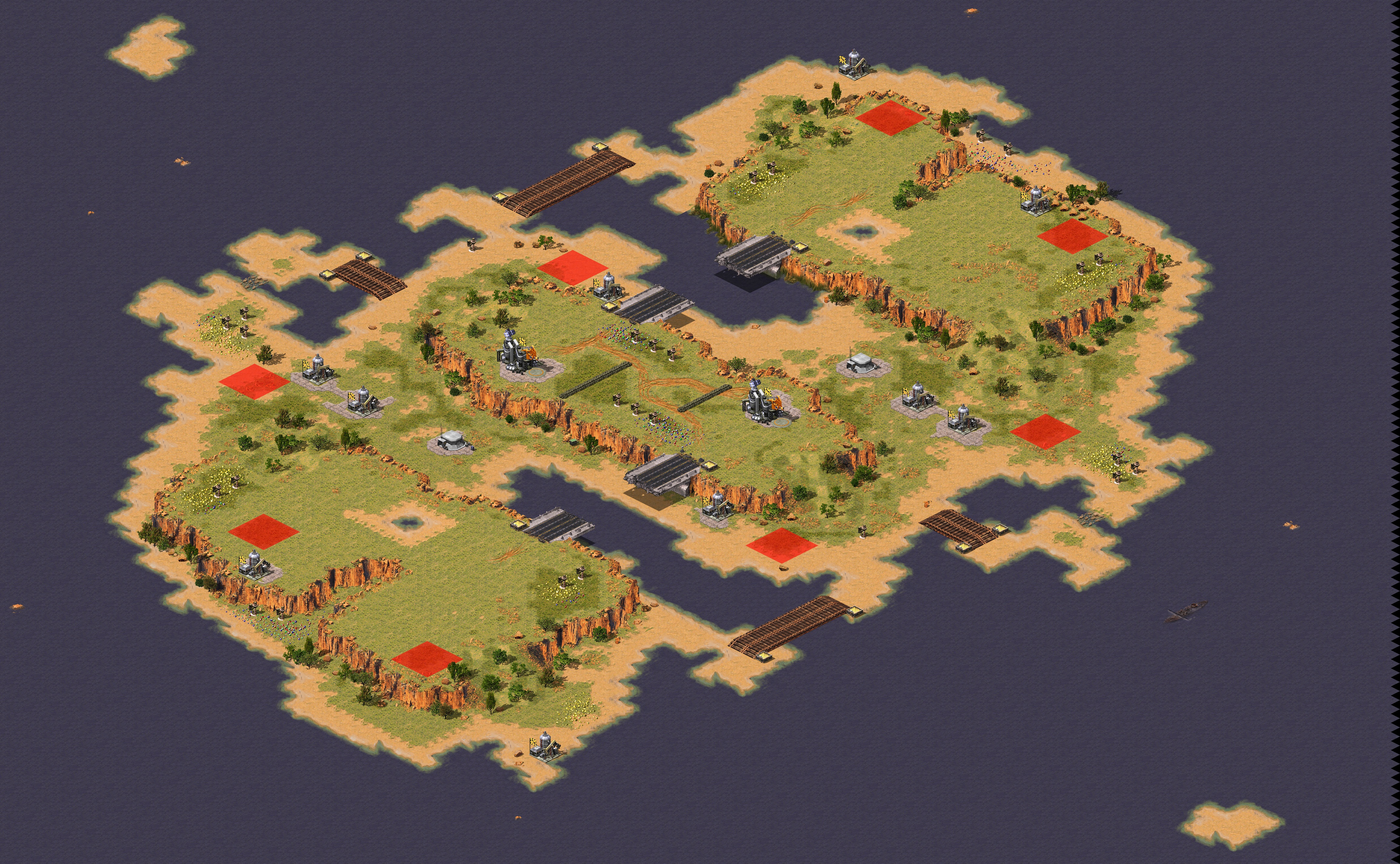 Rendered map: Small Twin Peaks