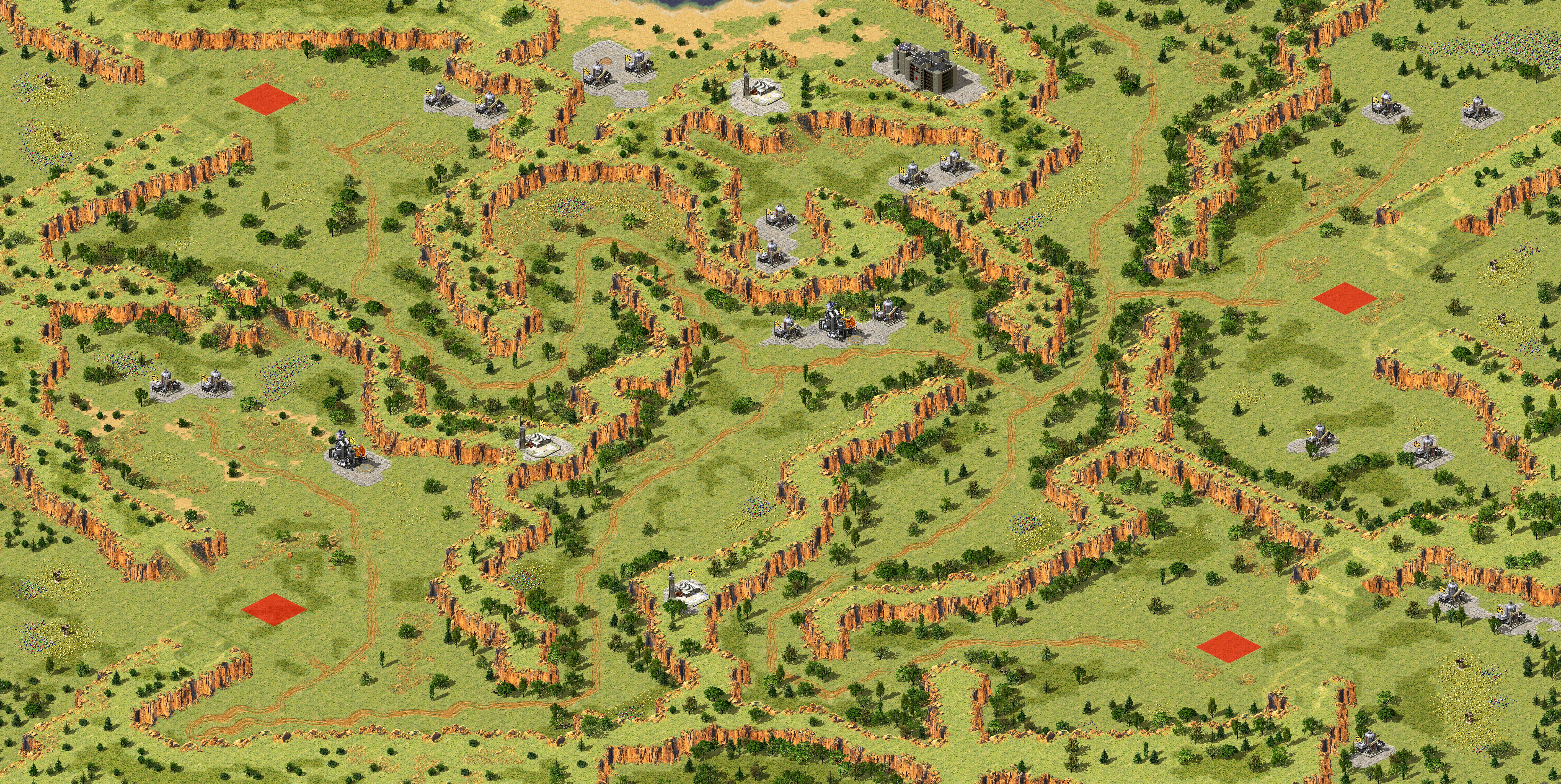 Rendered map: Enclosure