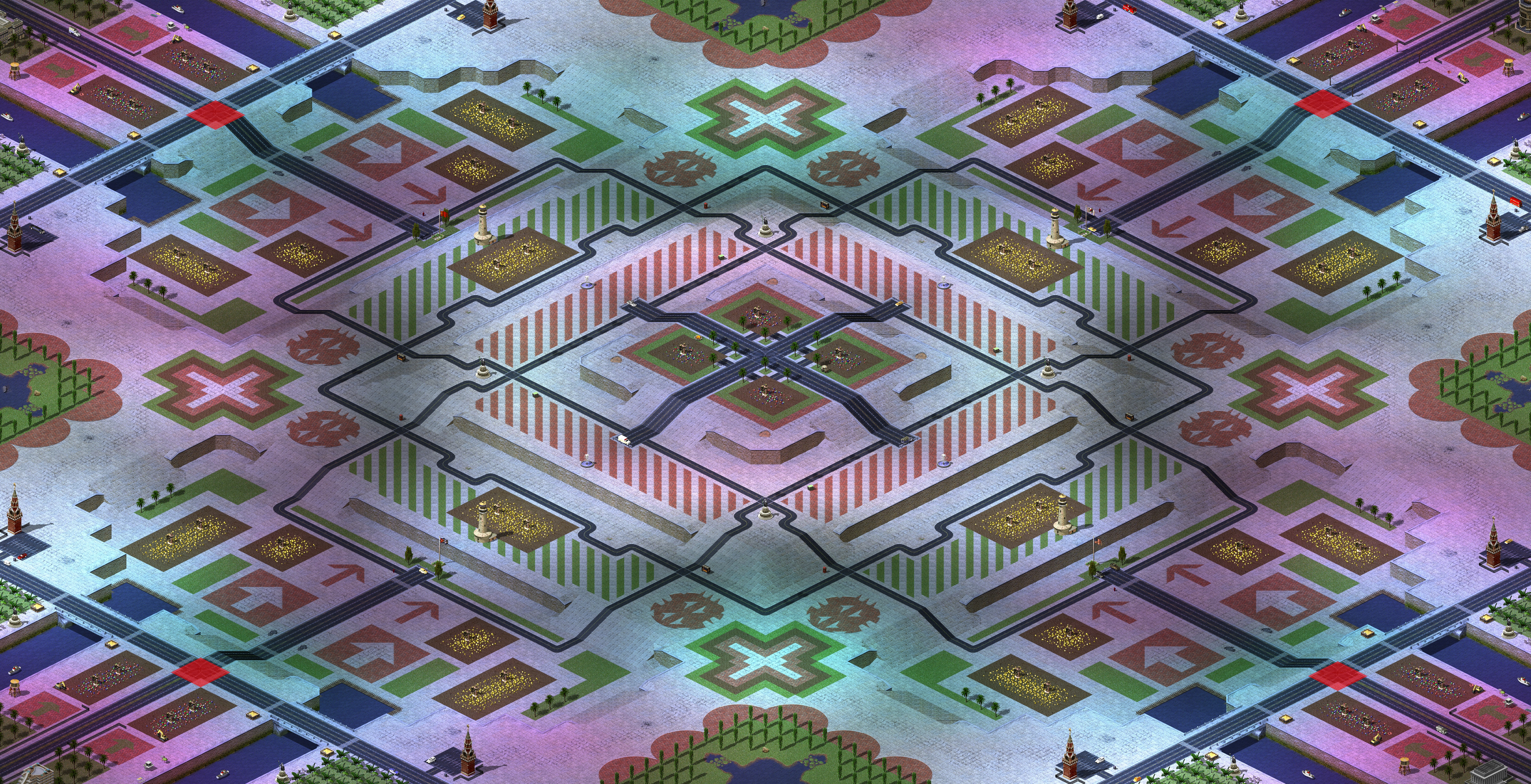 Rendered map: Buffed - Neon Plaza (2)