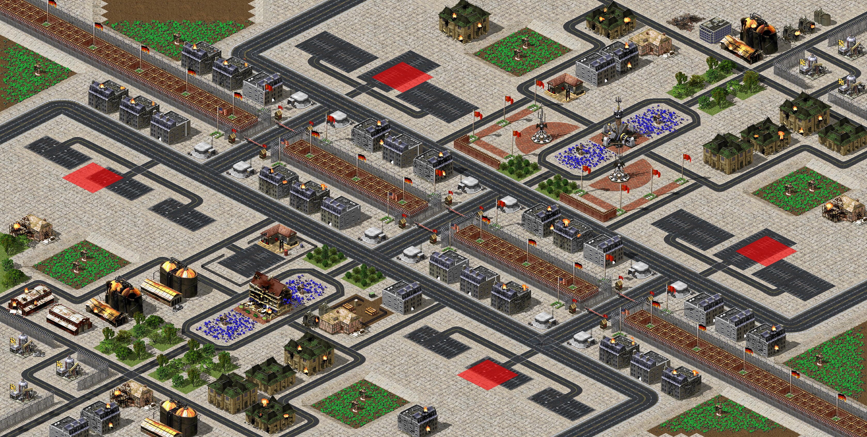 Rendered map: (4) City Under Siege
