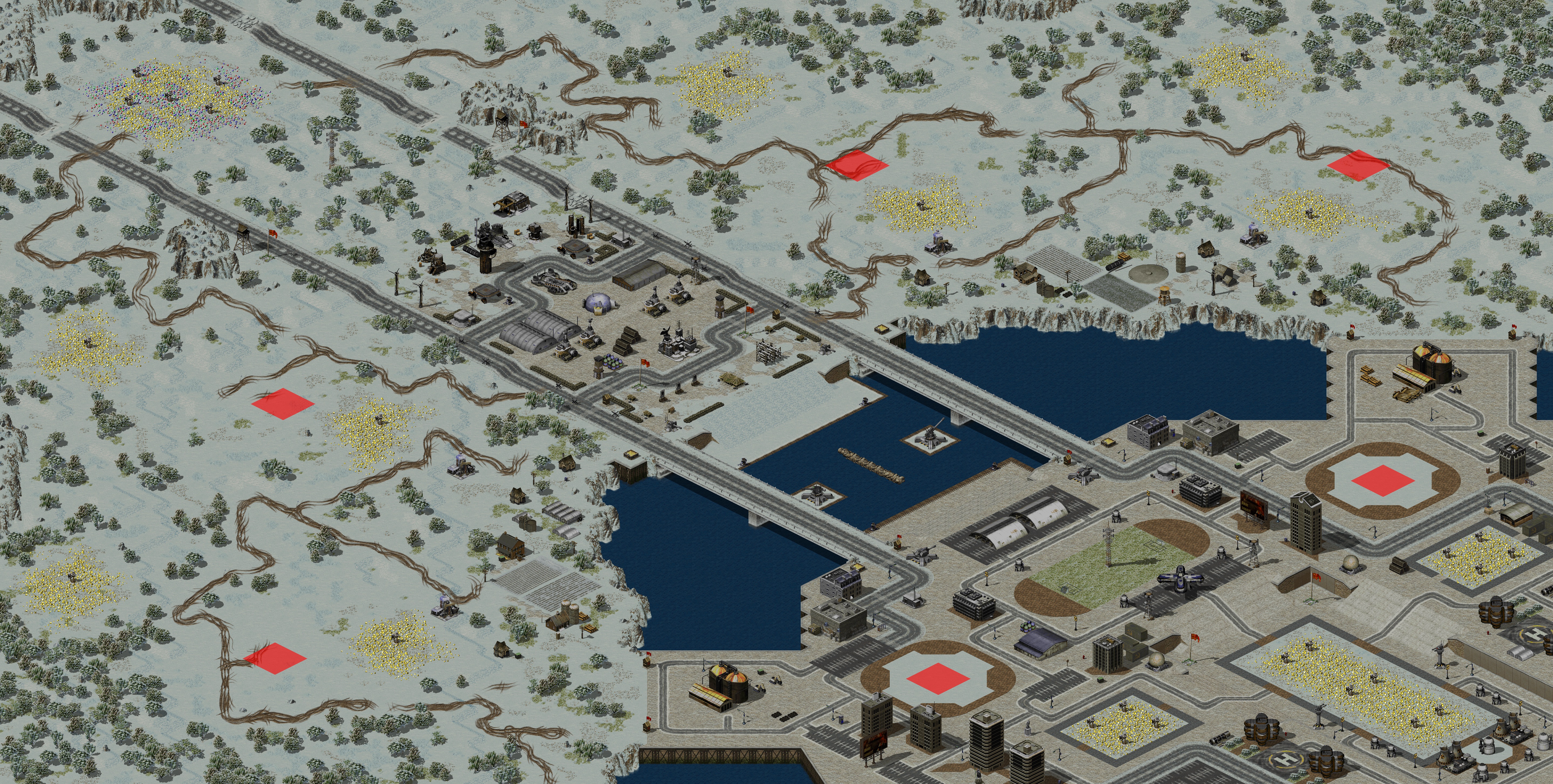Rendered map: Yunru's Snowglass