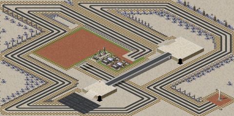 Rendered preview of Dual Assault - Monument
