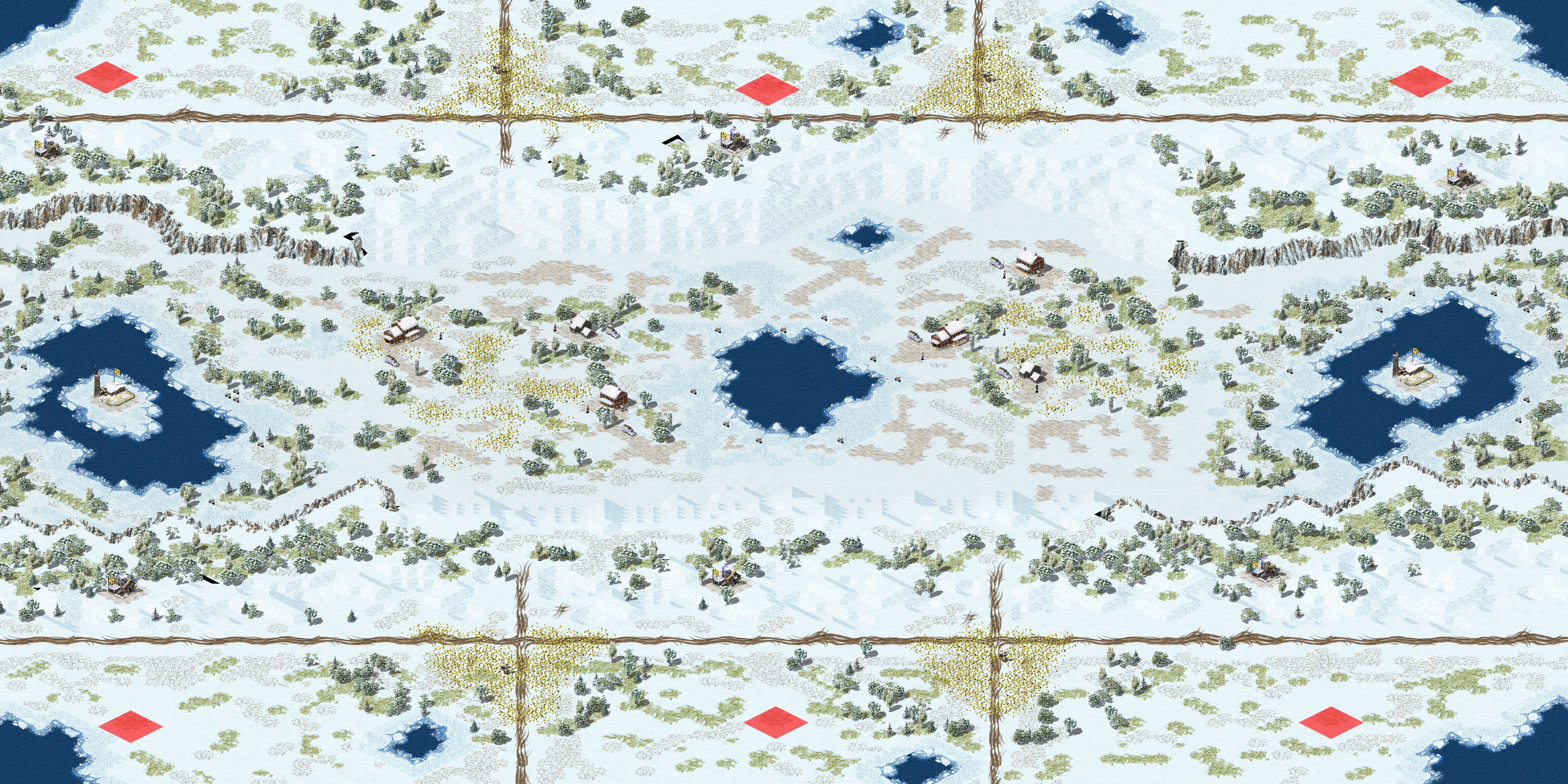 Rendered map: Agnesi Simulation
