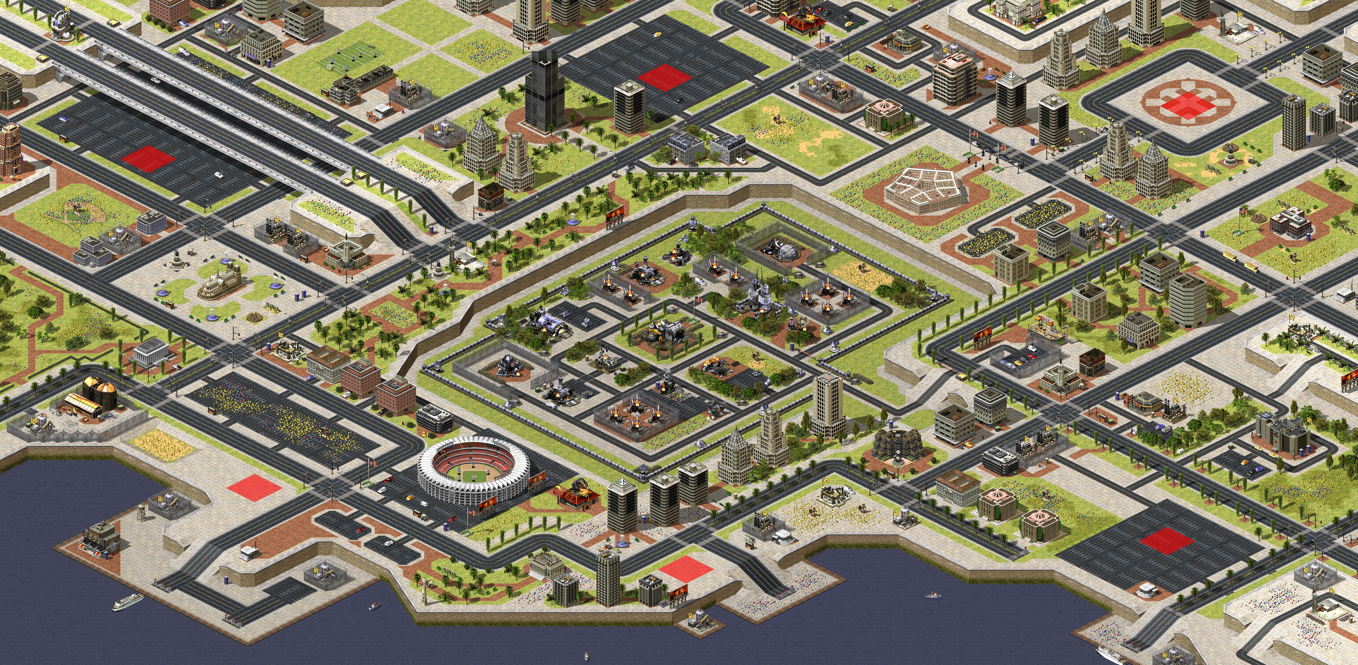 Rendered map: City of Impression