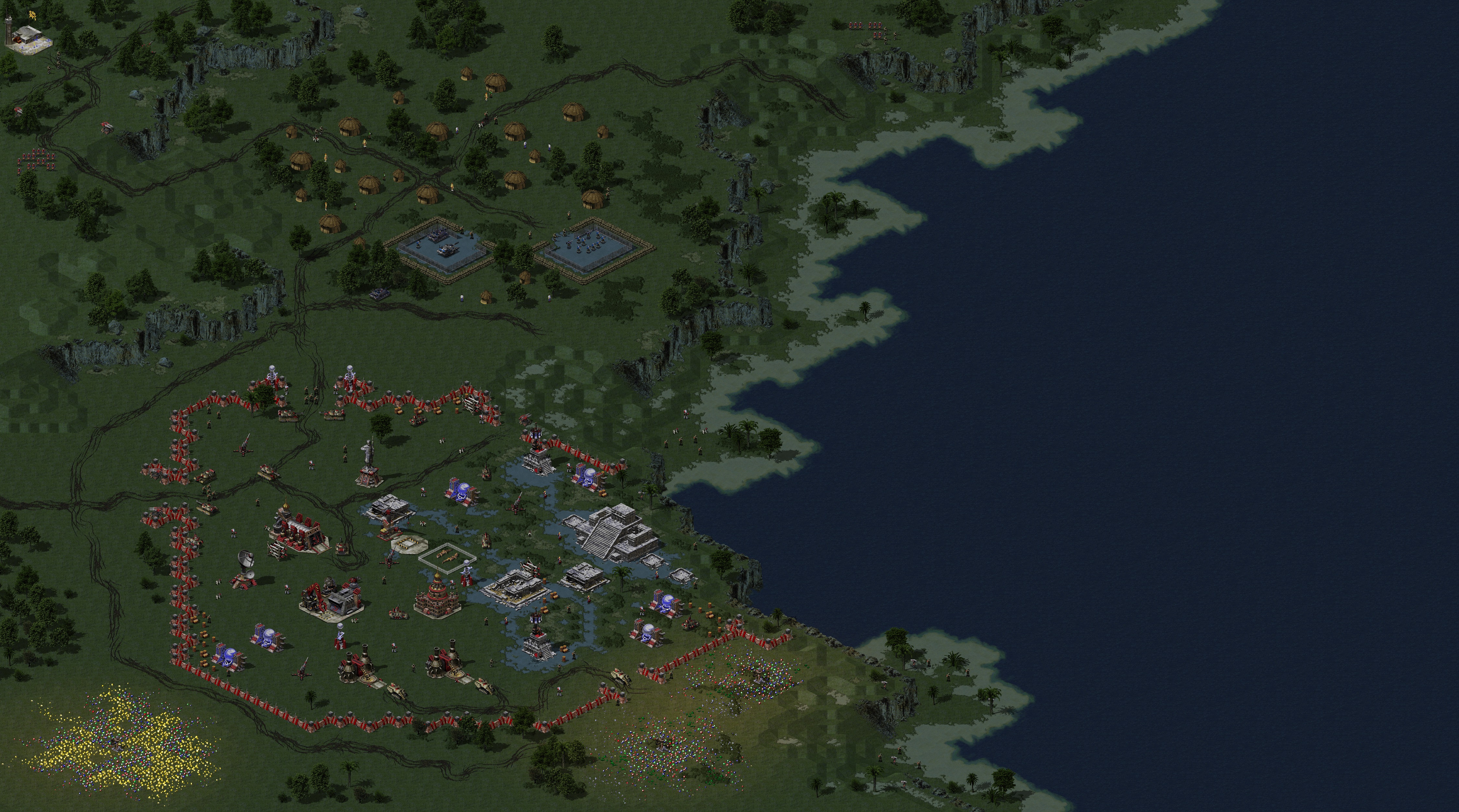 Rendered map: Allied Mission 9: Sun Temple
