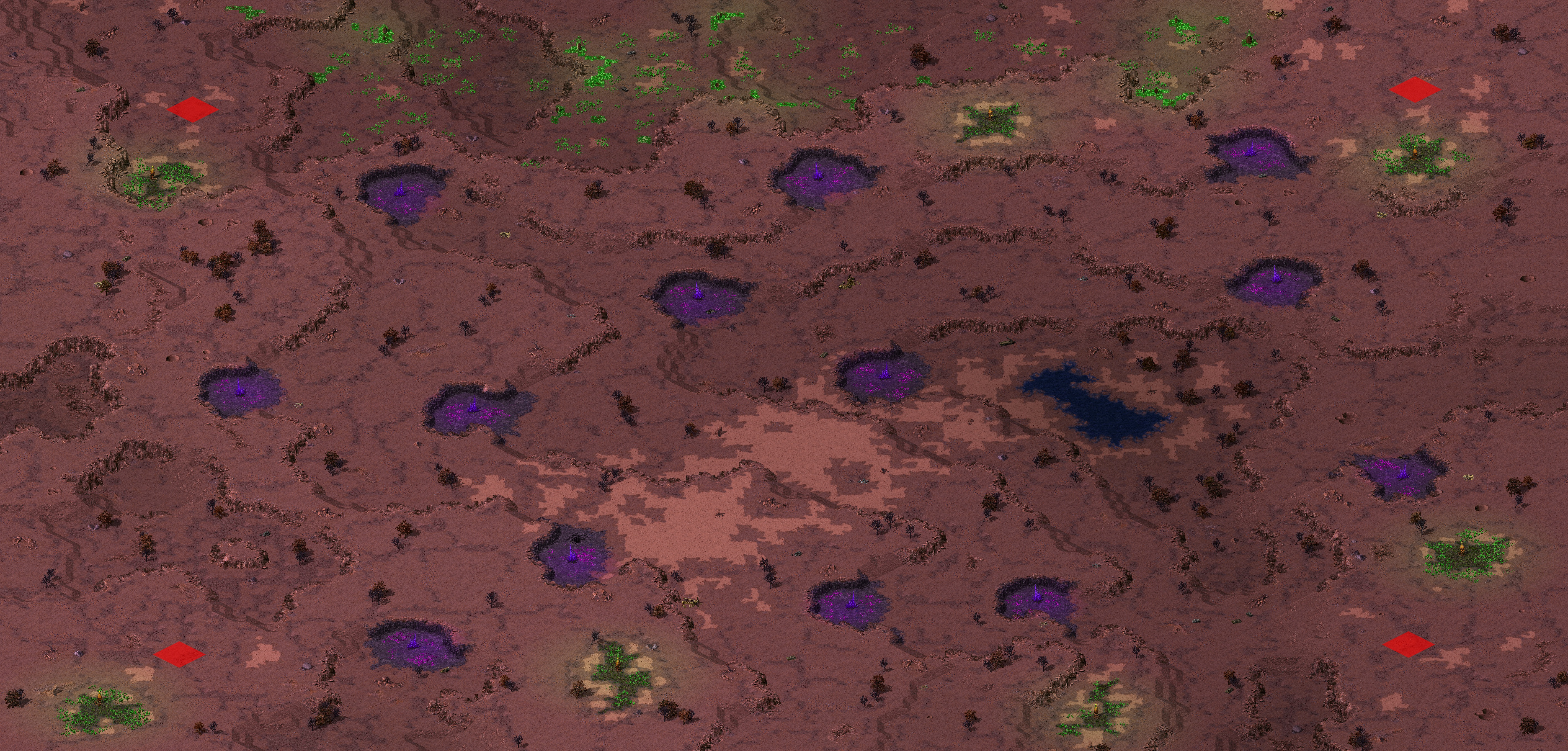 Rendered map: Decaying Terraces (4)