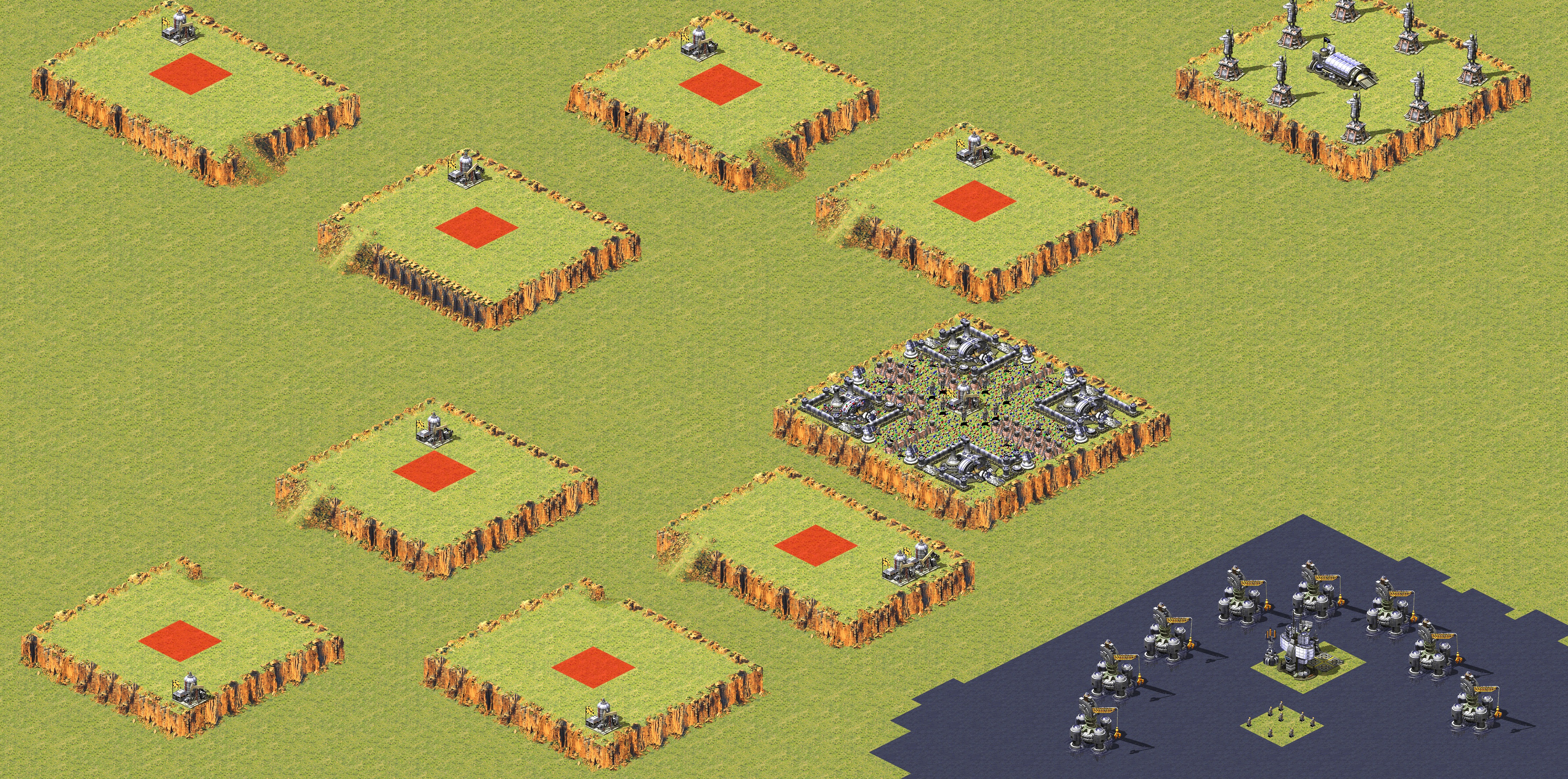 Rendered map: Daily Multiplayer Skirmish